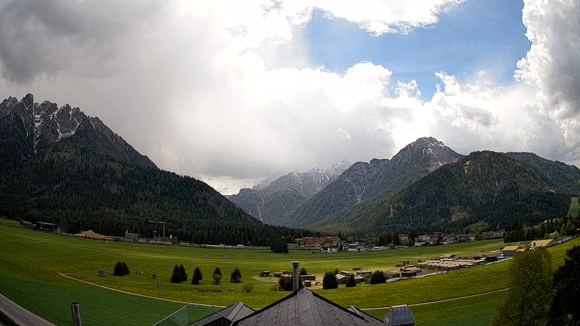 Webcam Toblach Dolomiten – Blick vom Hotel Rosengarten