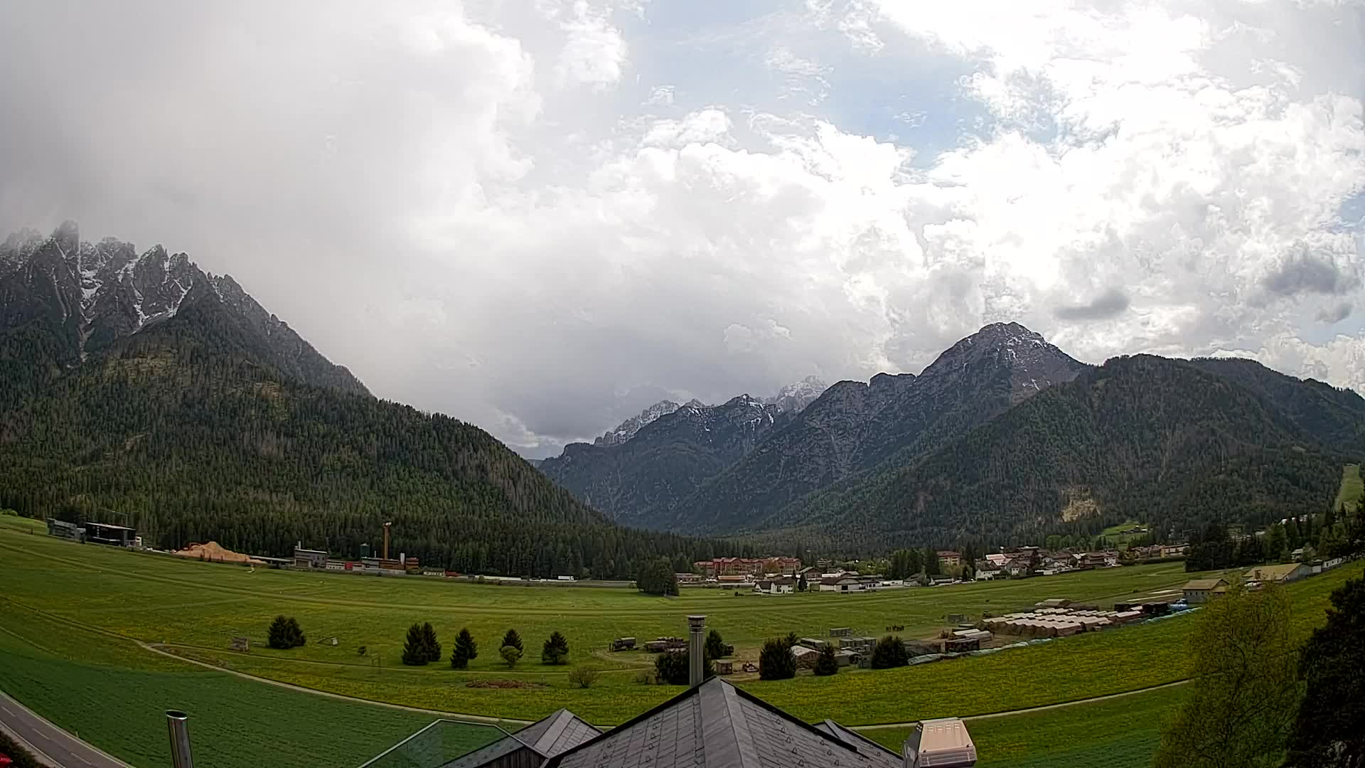 Webcam Toblach Dolomiten – Blick vom Hotel Rosengarten