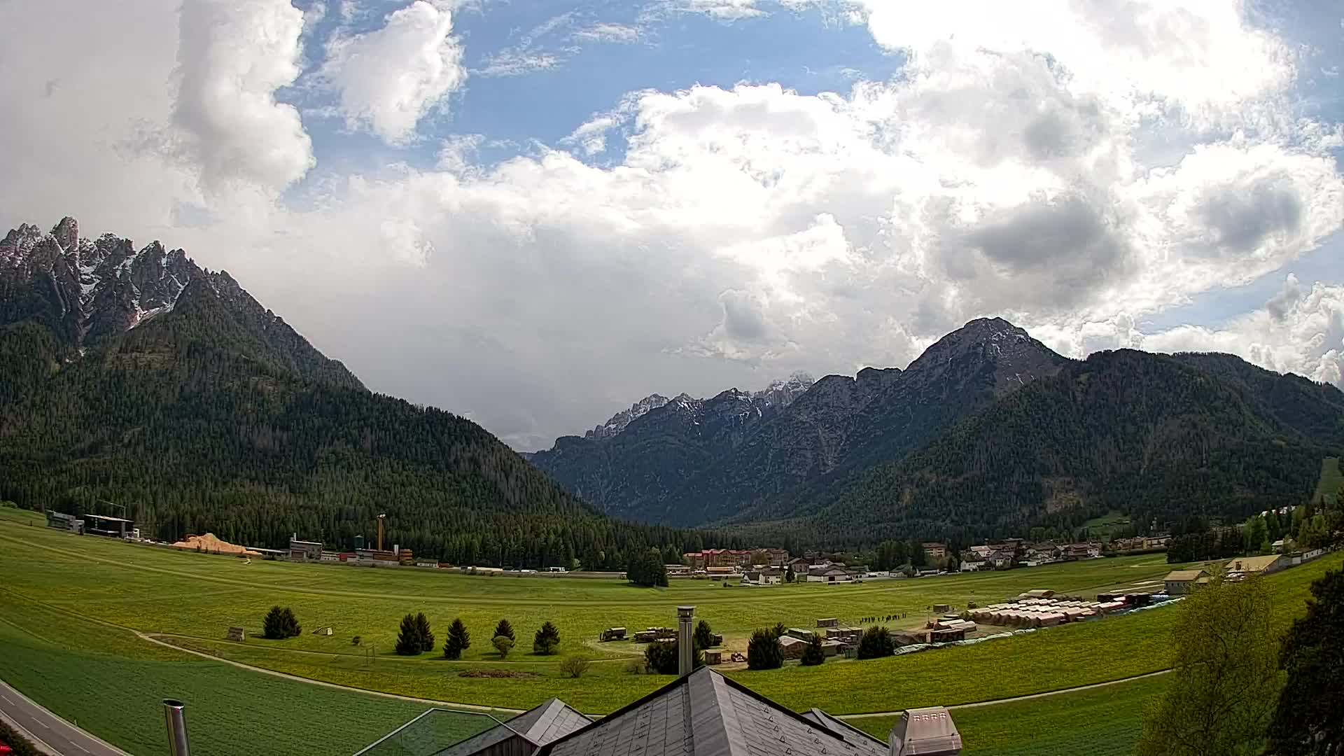 Webcam Toblach Dolomites – Vue depuis l’Hôtel Rosengarten