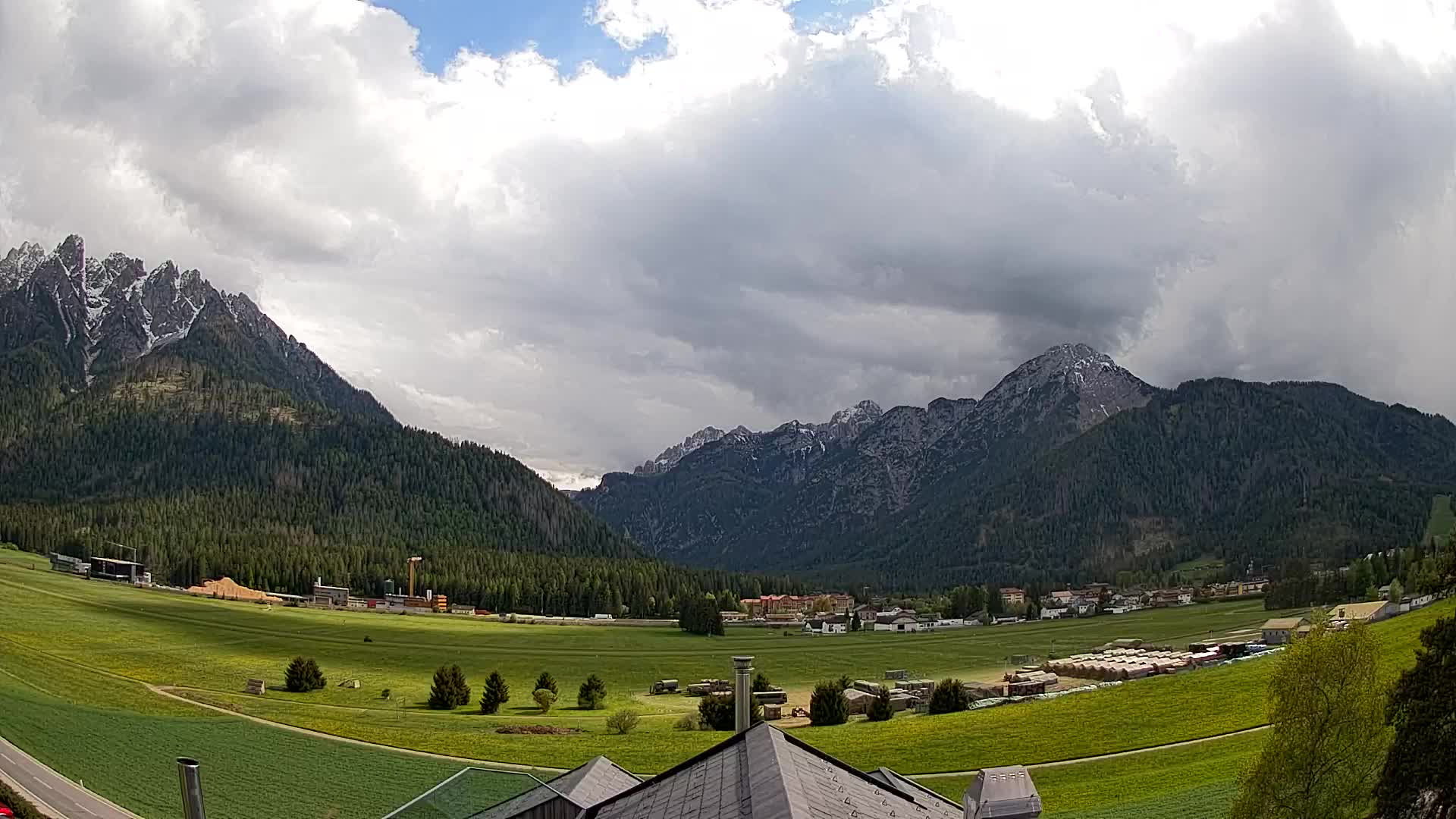 Webcam Toblach Dolomiten – Blick vom Hotel Rosengarten