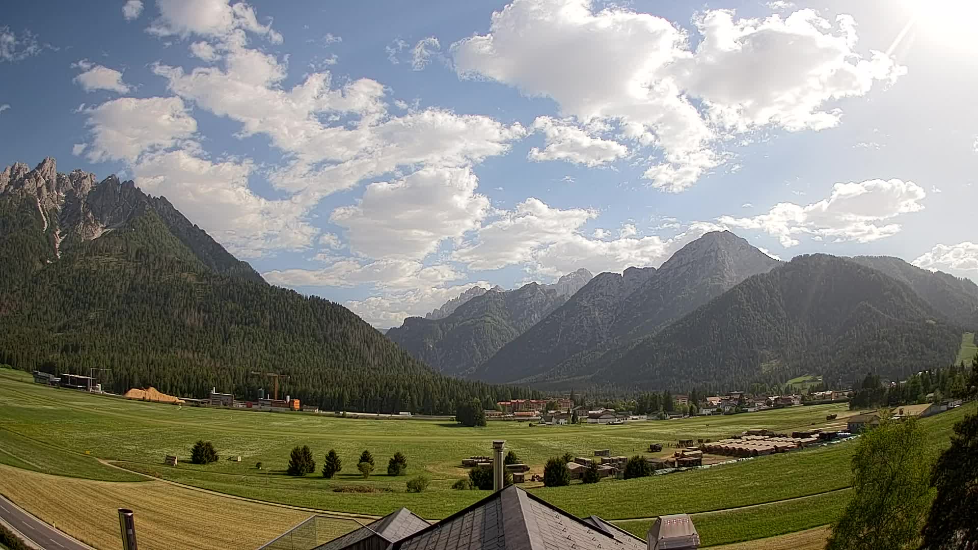 Webcam Toblach Dolomitas – Vista desde el Hotel Rosengarten