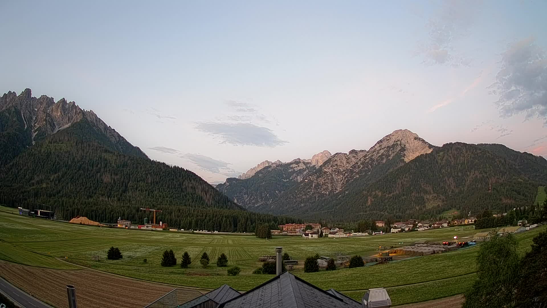 Webcam Toblach Dolomites – Vue depuis l’Hôtel Rosengarten
