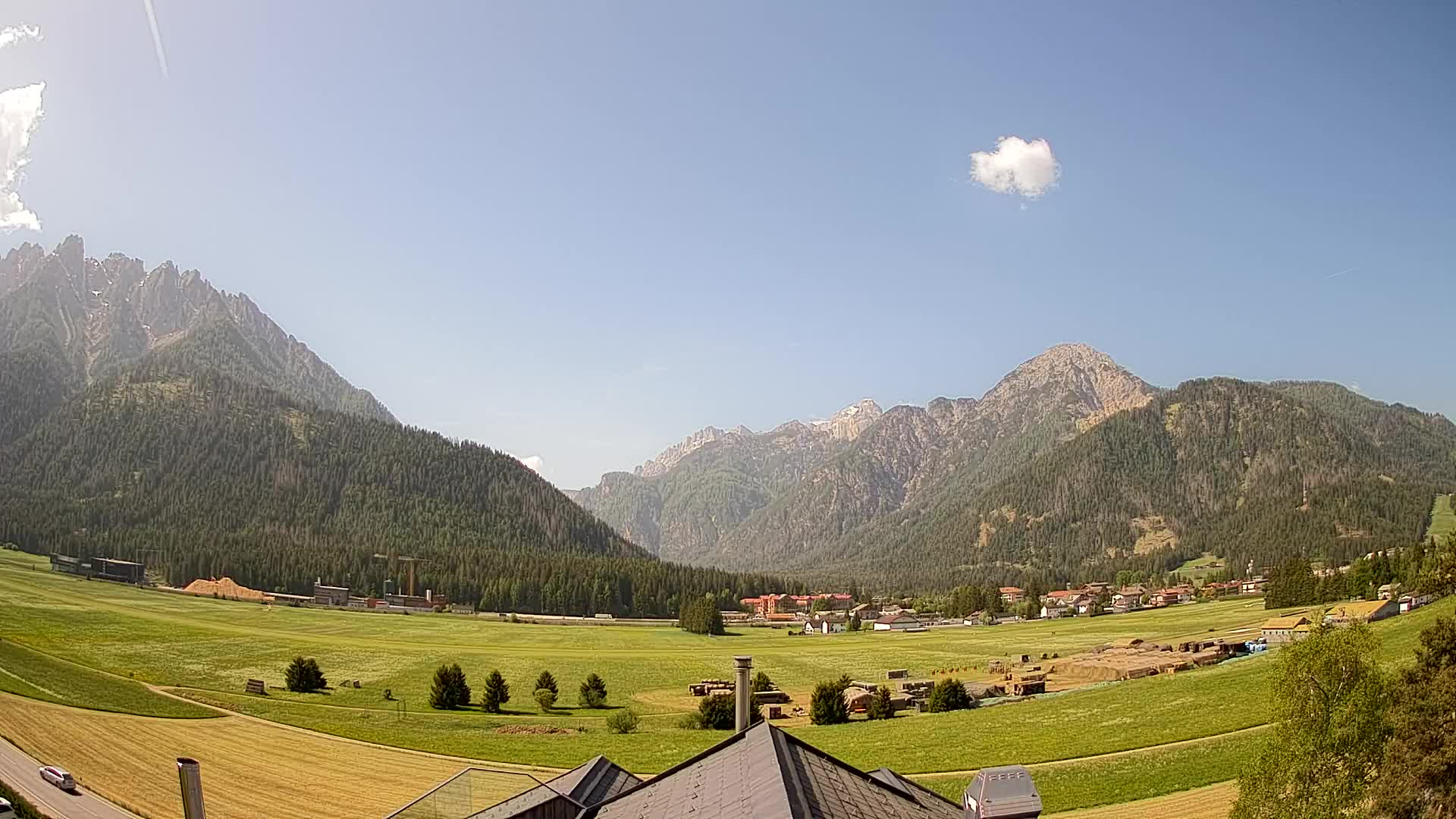 Webcam Dobbiaco Dolomiti – Vista dall’Hotel Rosengarten