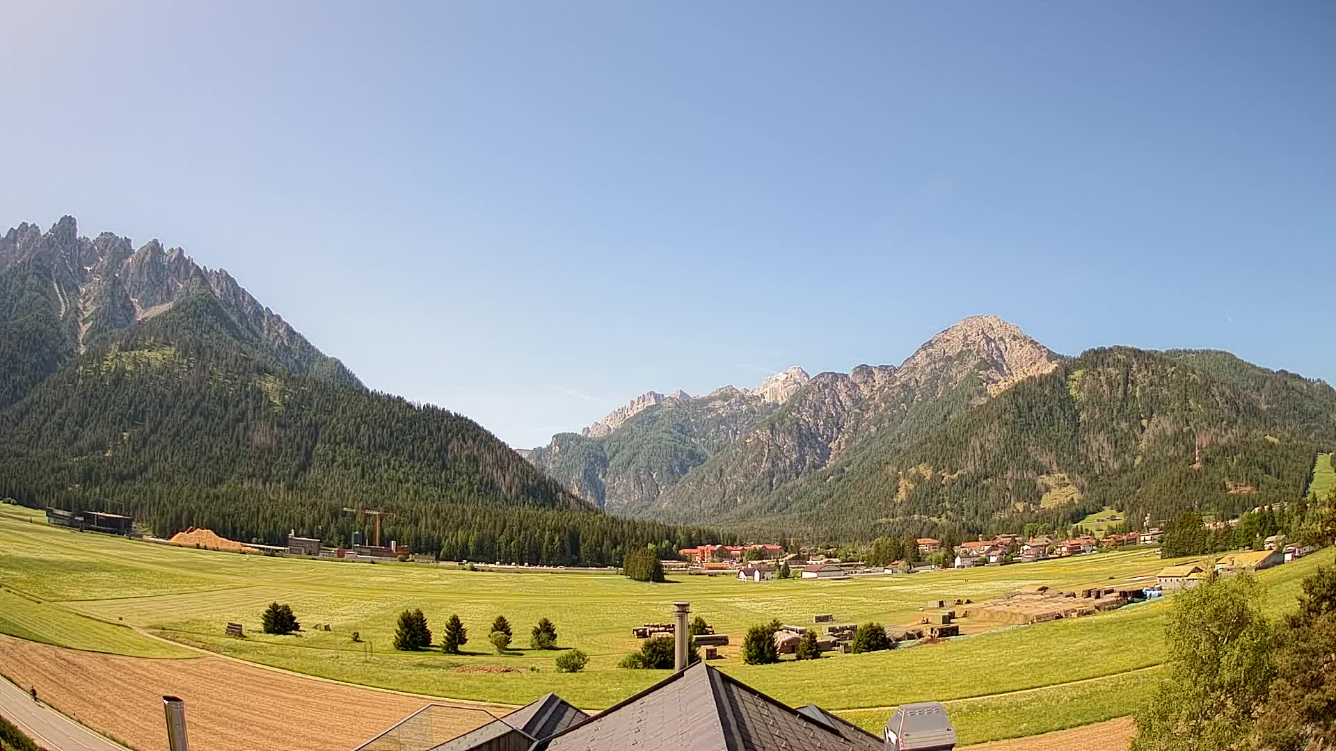 Webcam Toblach Dolomiten – Blick vom Hotel Rosengarten