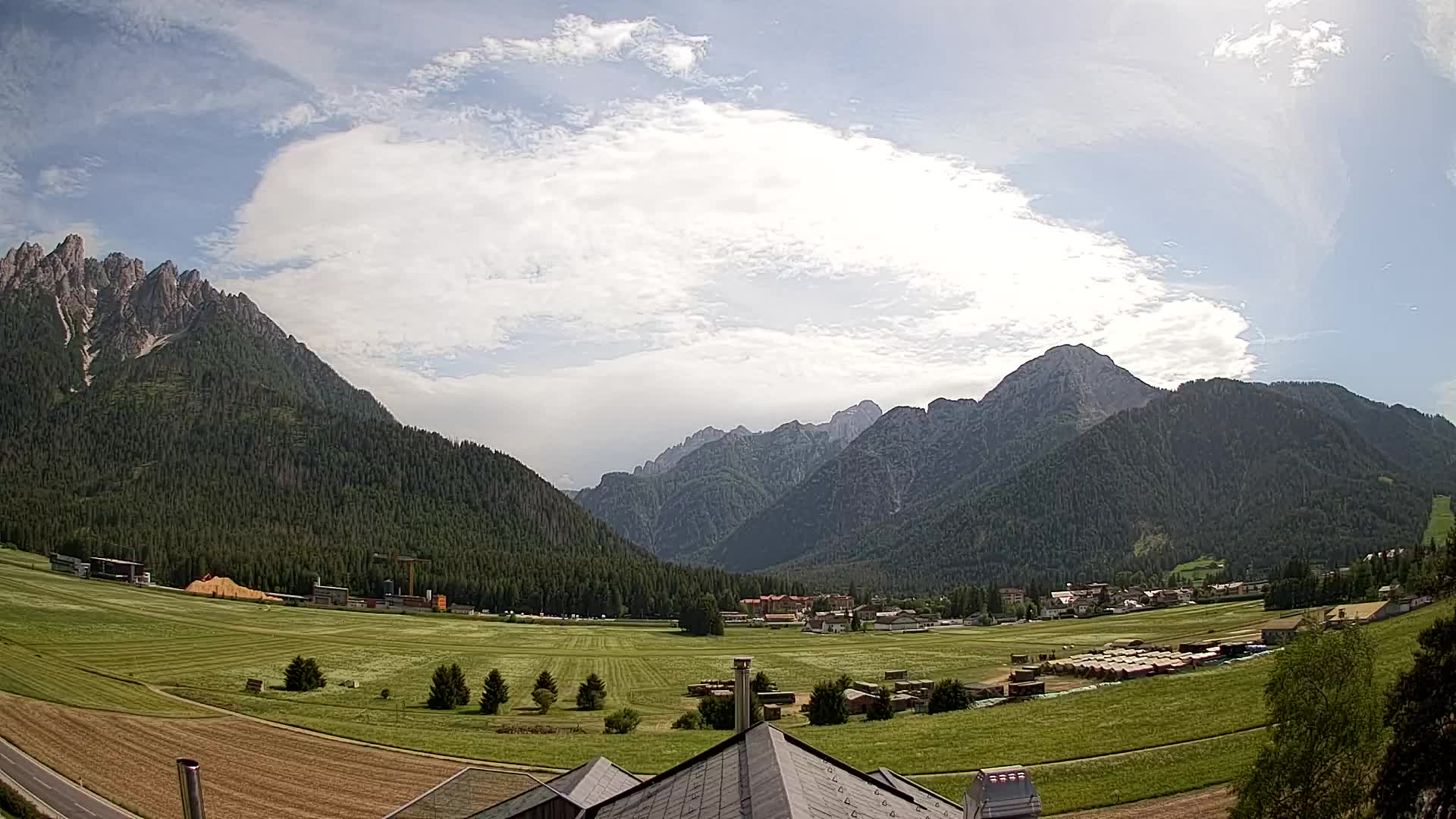 Webcam Toblach Dolomites – Vue depuis l’Hôtel Rosengarten