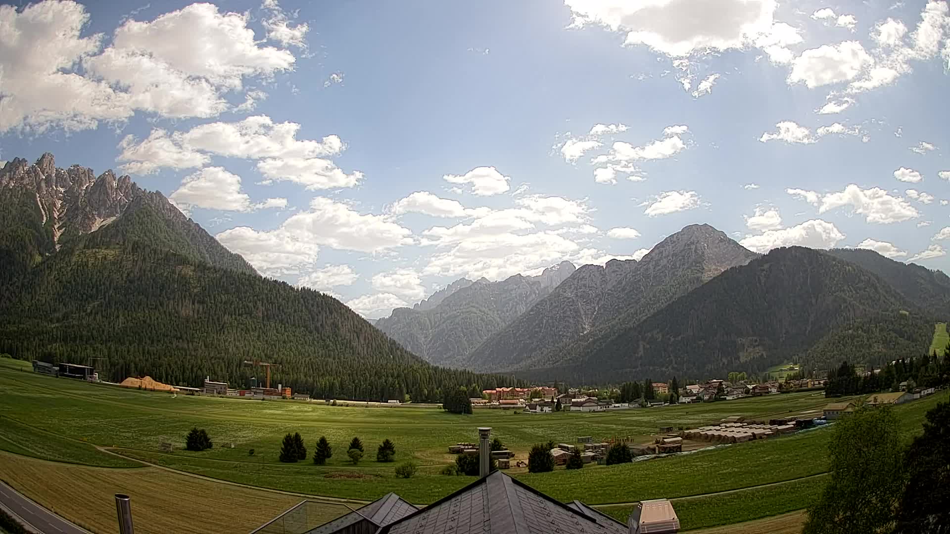 Webcam Toblach Dolomites – Vue depuis l’Hôtel Rosengarten