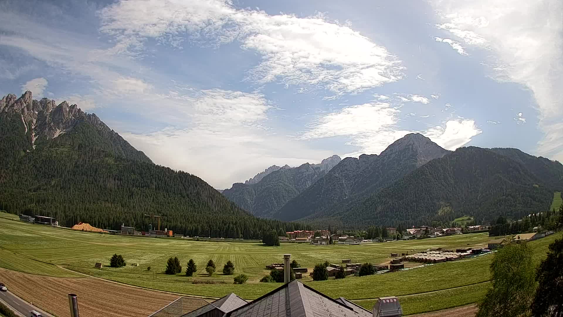 Webcam Toblach Dolomiten – Blick vom Hotel Rosengarten