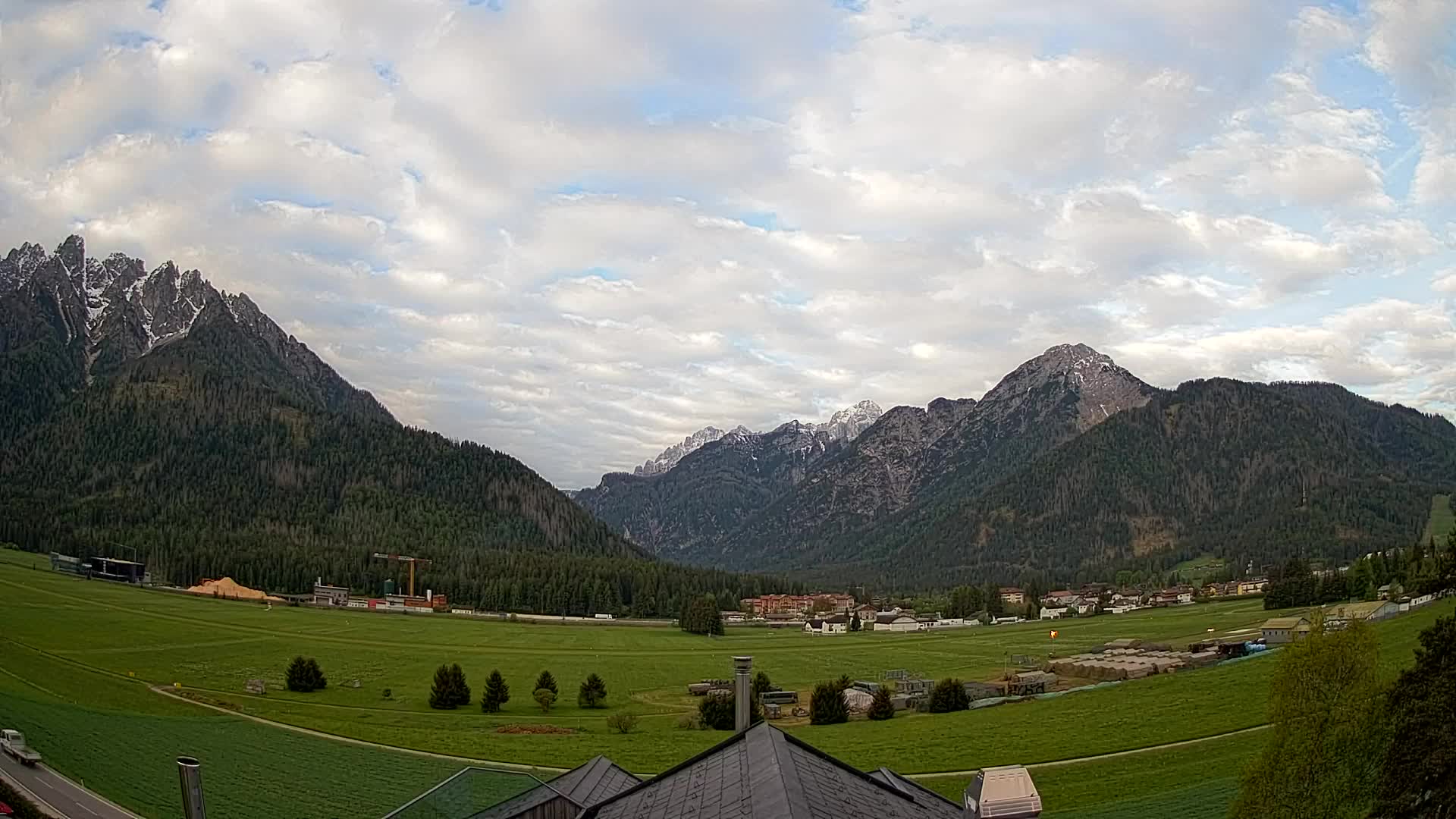 Webcam Toblach Dolomites – Vue depuis l’Hôtel Rosengarten