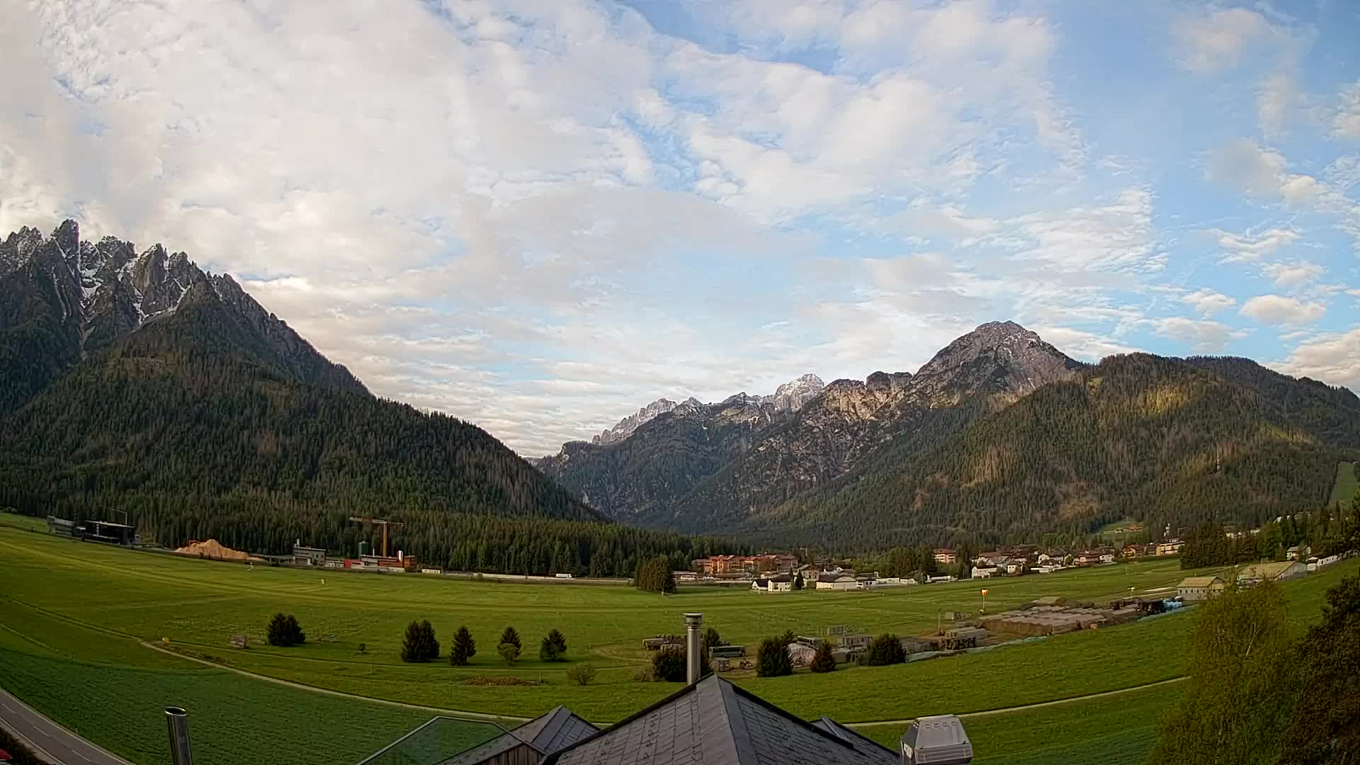 Webcam Toblach Dolomiten – Blick vom Hotel Rosengarten