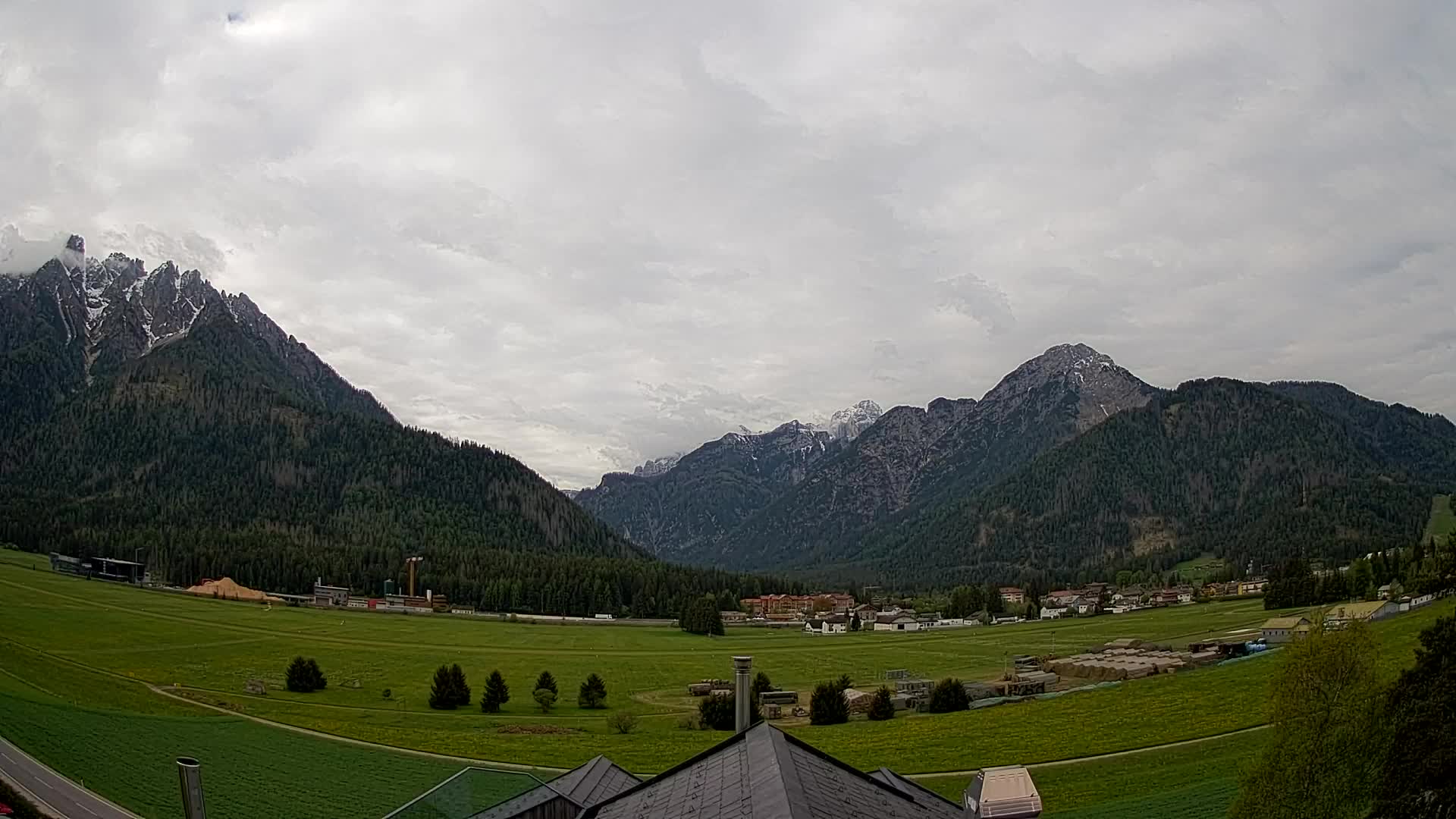 Webcam Toblach Dolomiten – Blick vom Hotel Rosengarten