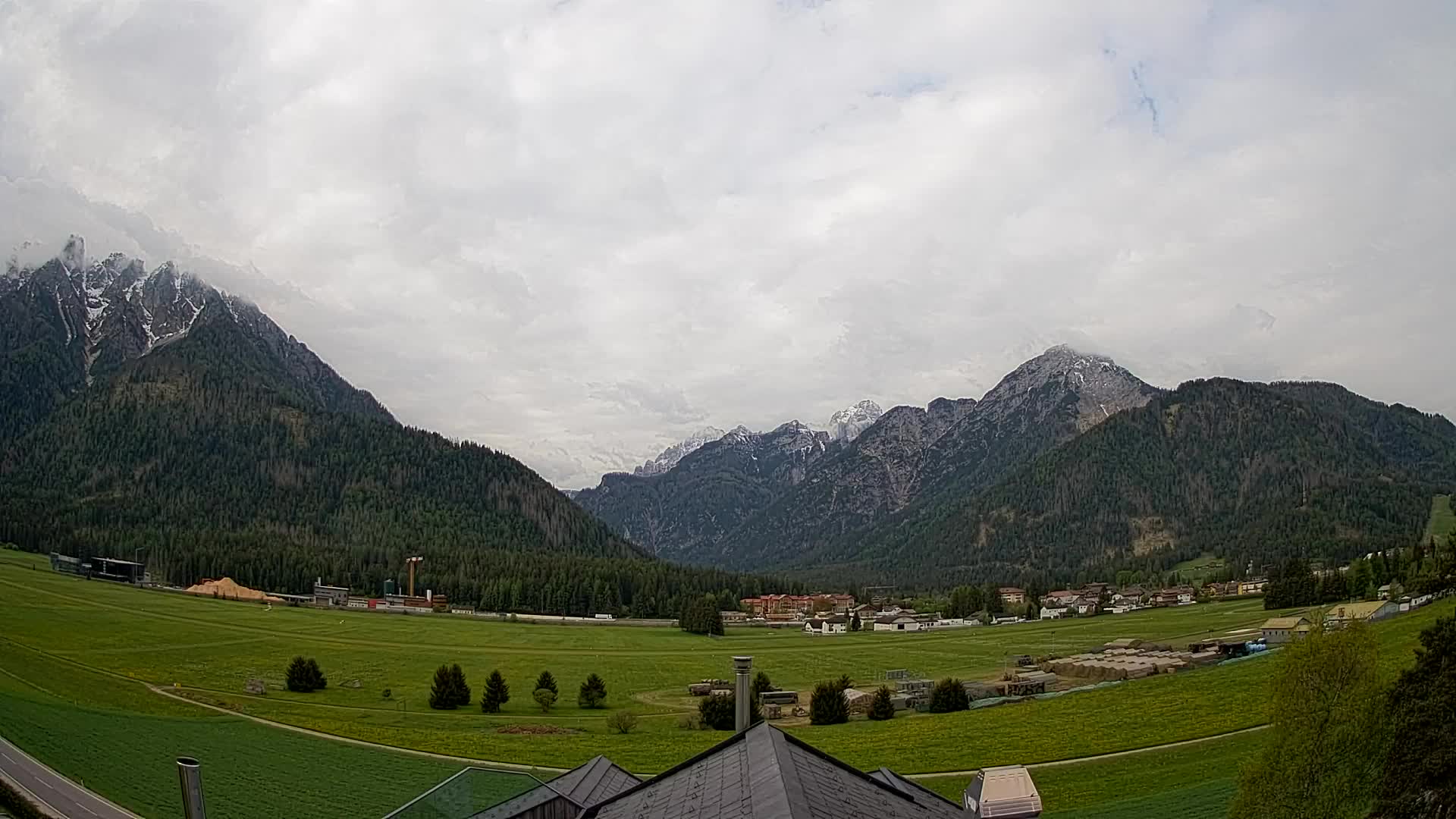 Webcam Toblach Dolomitas – Vista desde el Hotel Rosengarten