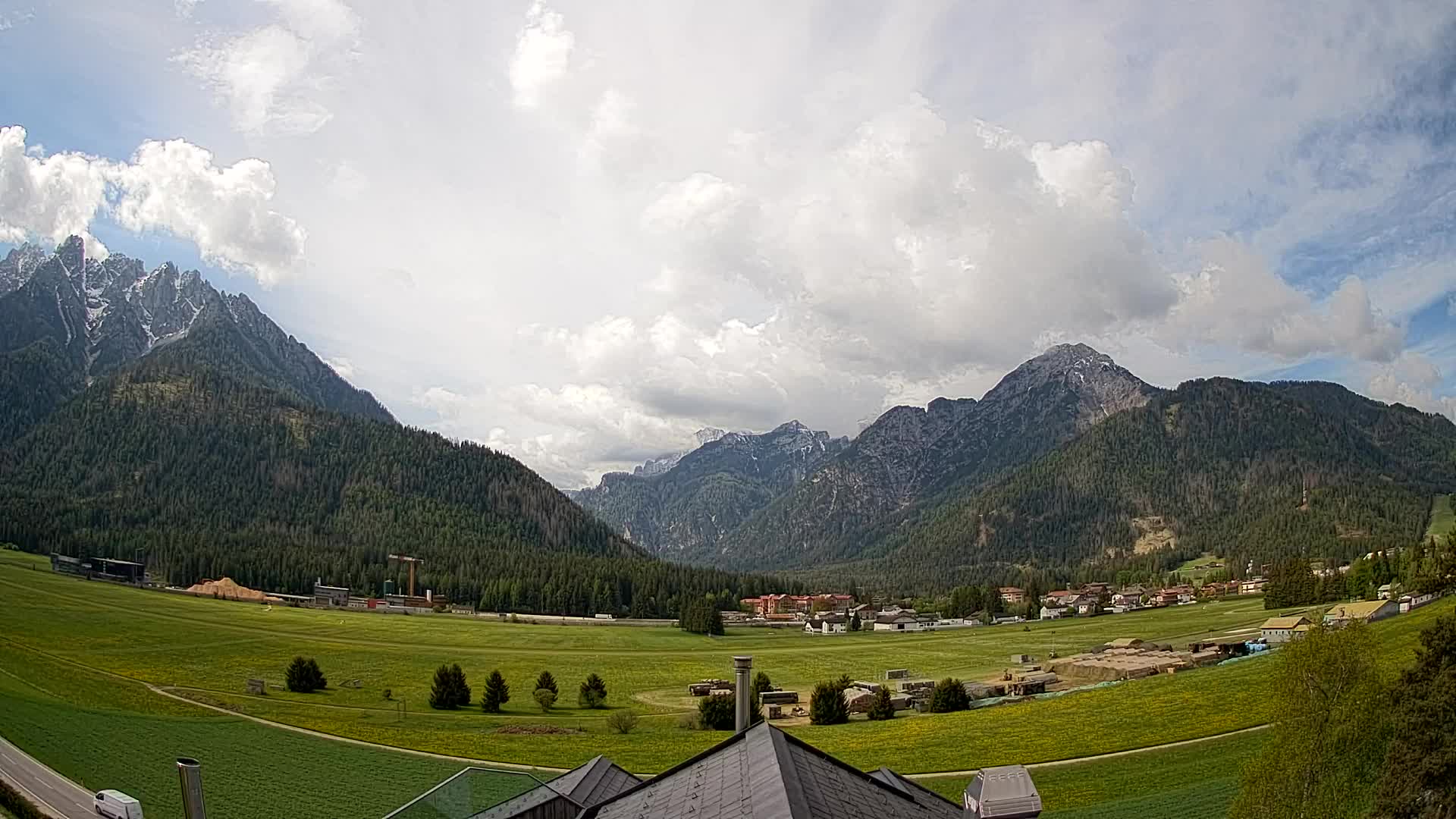 Webcam Dobbiaco Dolomiti – Vista dall’Hotel Rosengarten