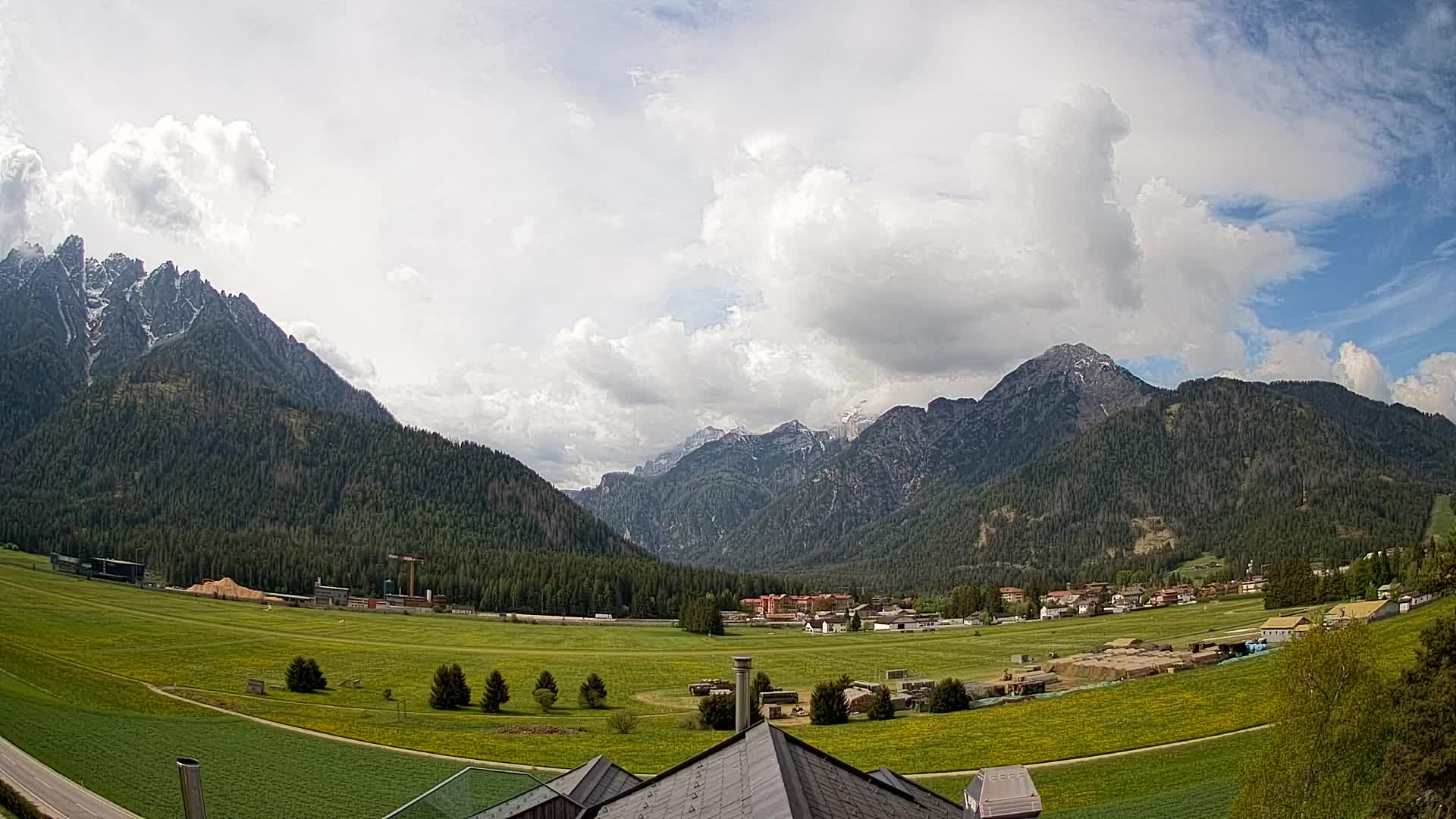 Webcam Toblach Dolomitas – Vista desde el Hotel Rosengarten