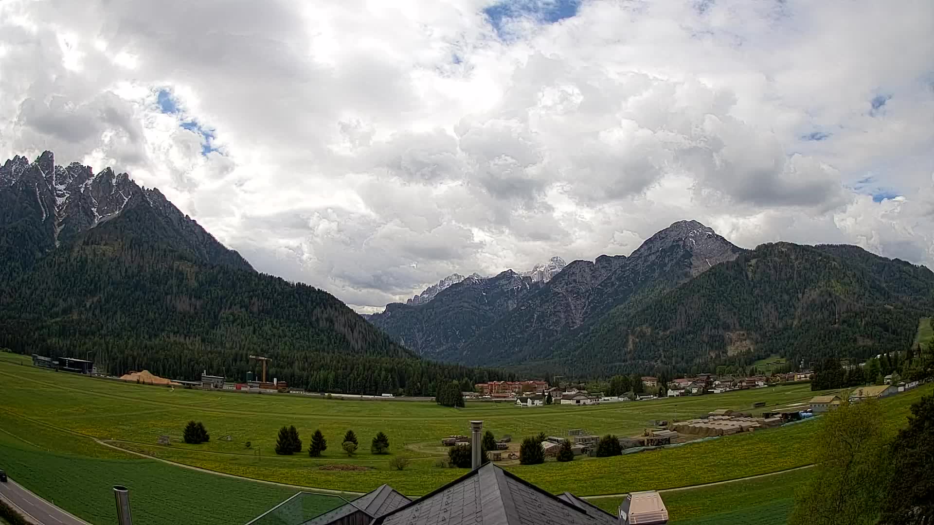 Webcam Toblach Dolomites – Vue depuis l’Hôtel Rosengarten