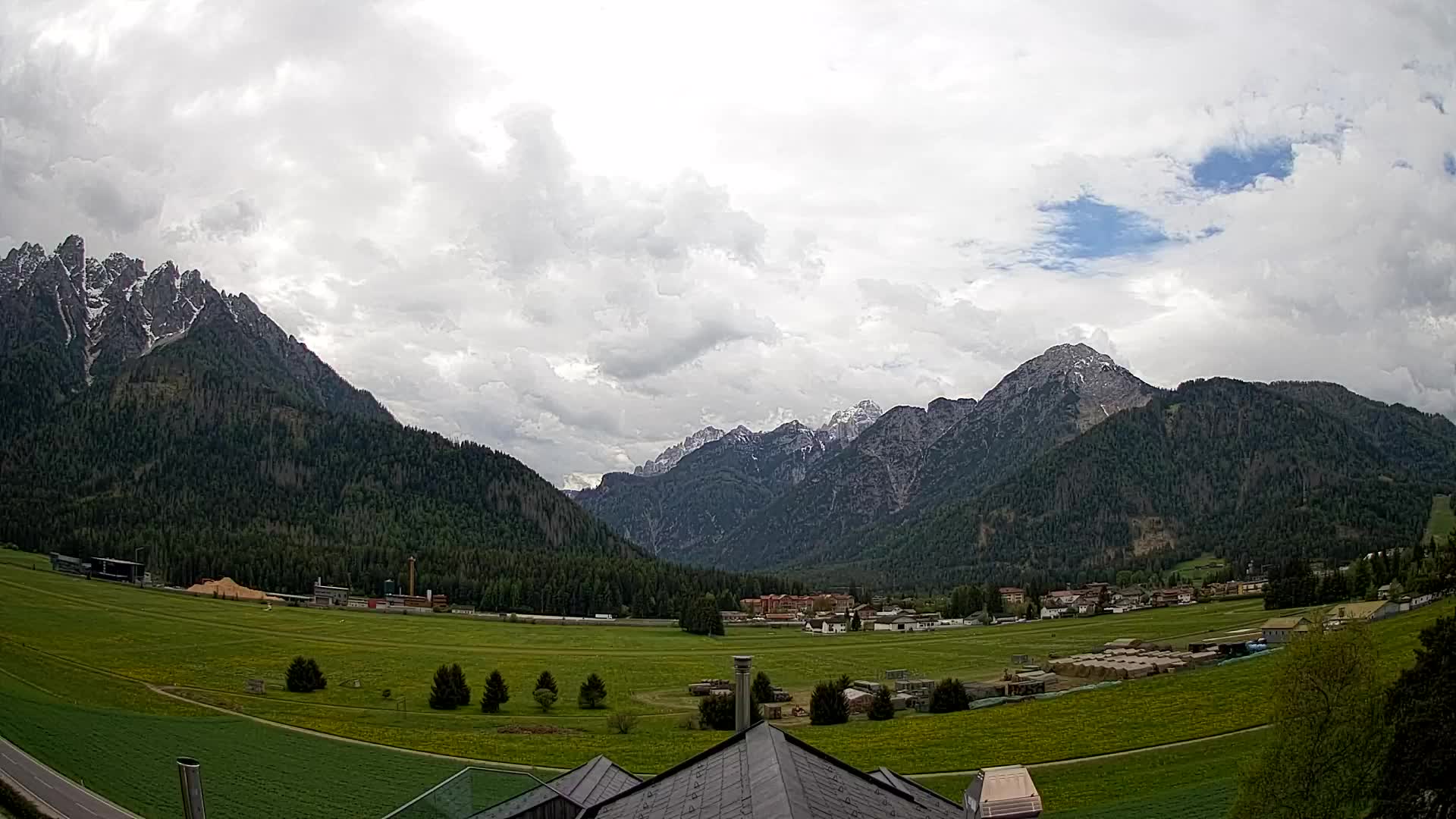 Webcam Toblach Dolomites – Vue depuis l’Hôtel Rosengarten