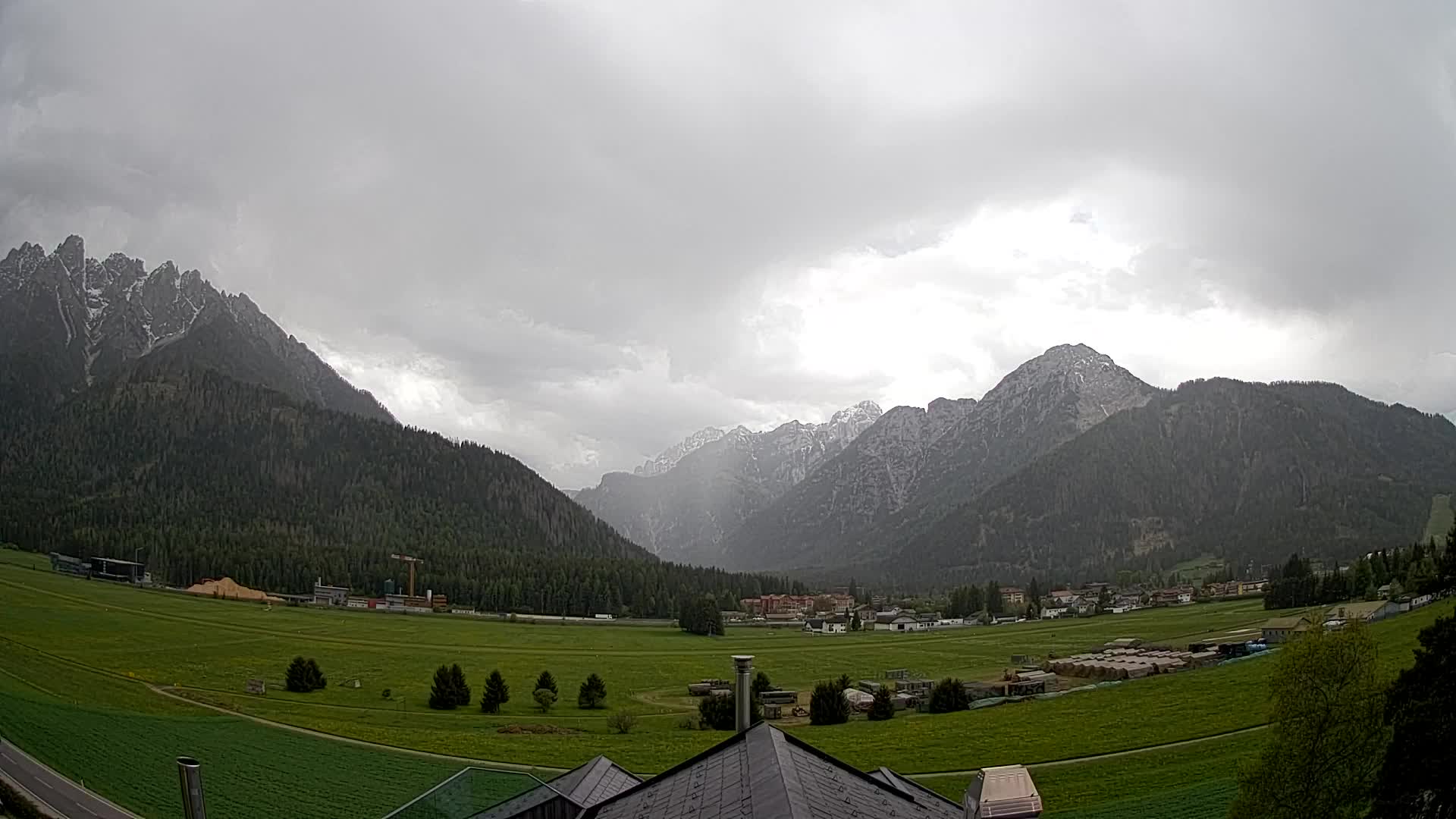Webcam Toblach Dolomitas – Vista desde el Hotel Rosengarten