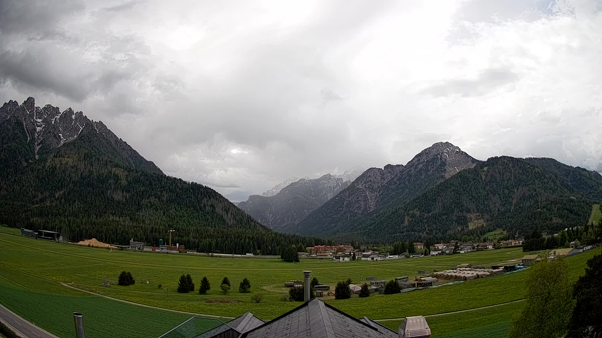 Webcam Toblach Dolomites – Vue depuis l’Hôtel Rosengarten