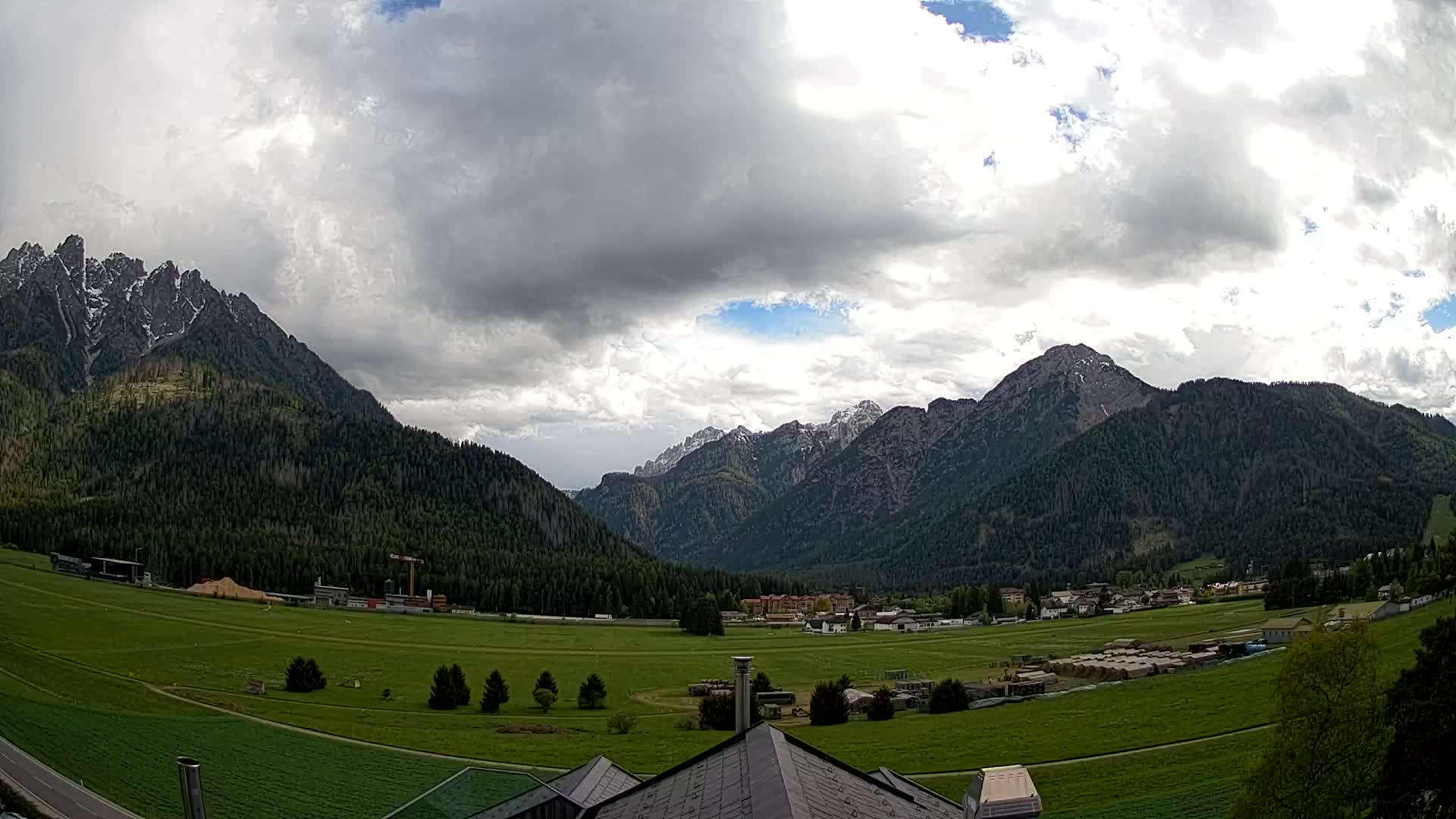 Webcam Toblach Dolomiten – Blick vom Hotel Rosengarten