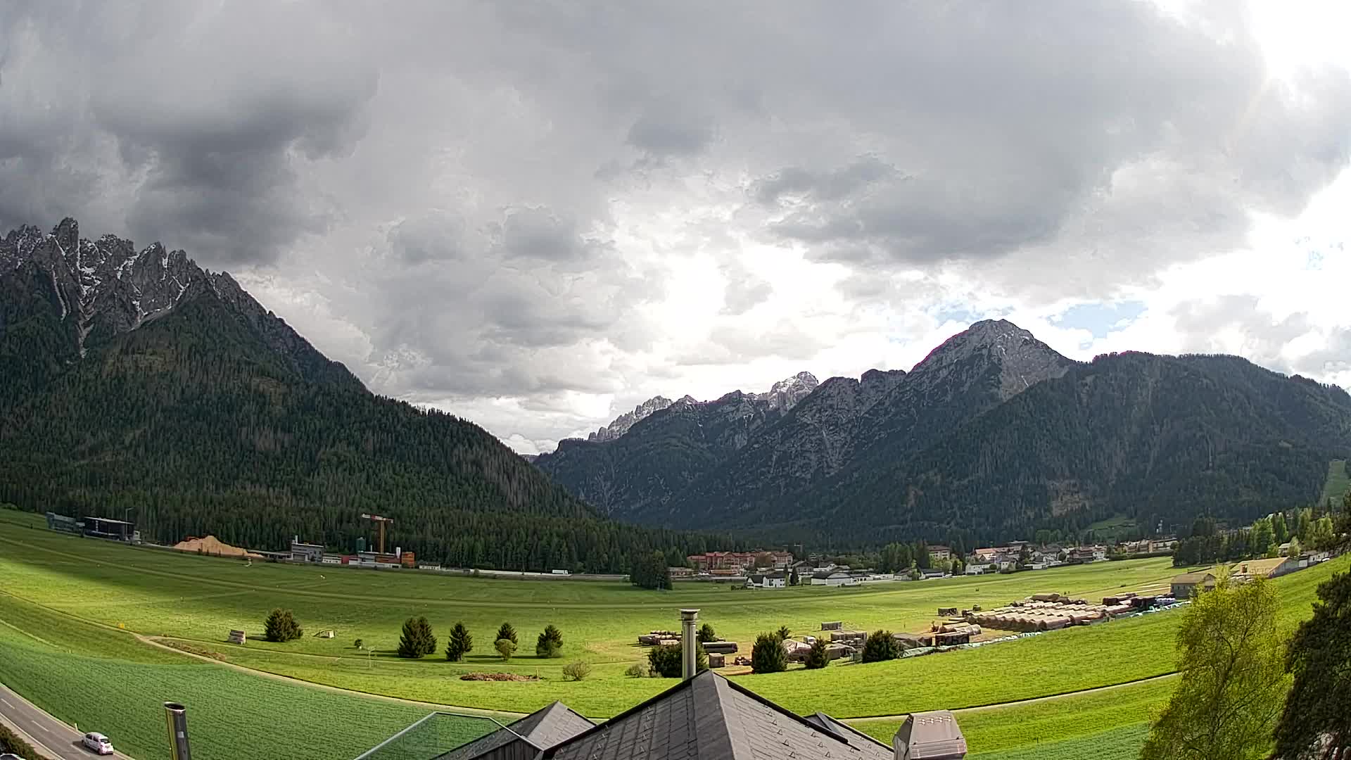 Webcam Toblach Dolomitas – Vista desde el Hotel Rosengarten