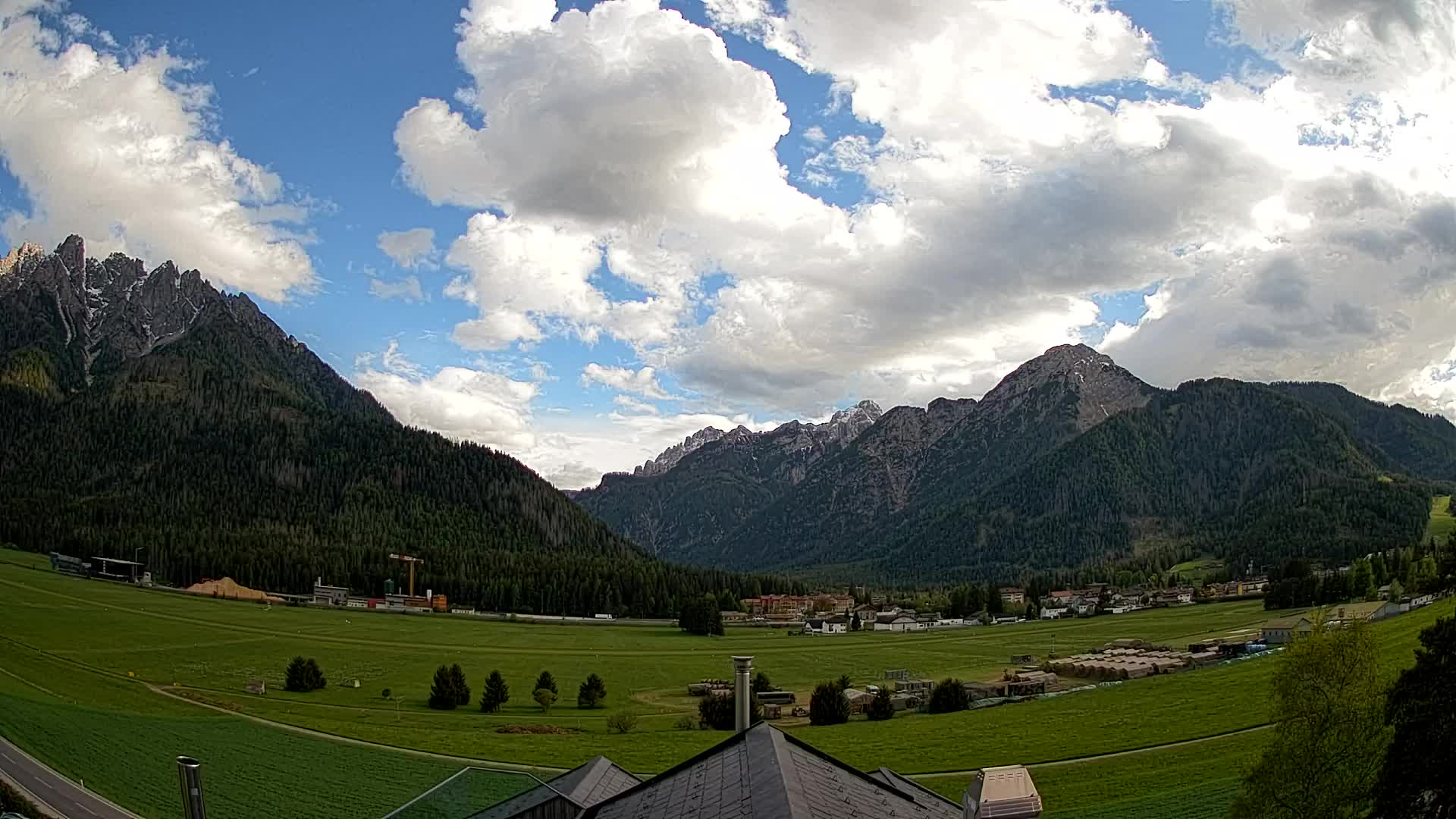 Webcam Toblach Dolomiten – Blick vom Hotel Rosengarten
