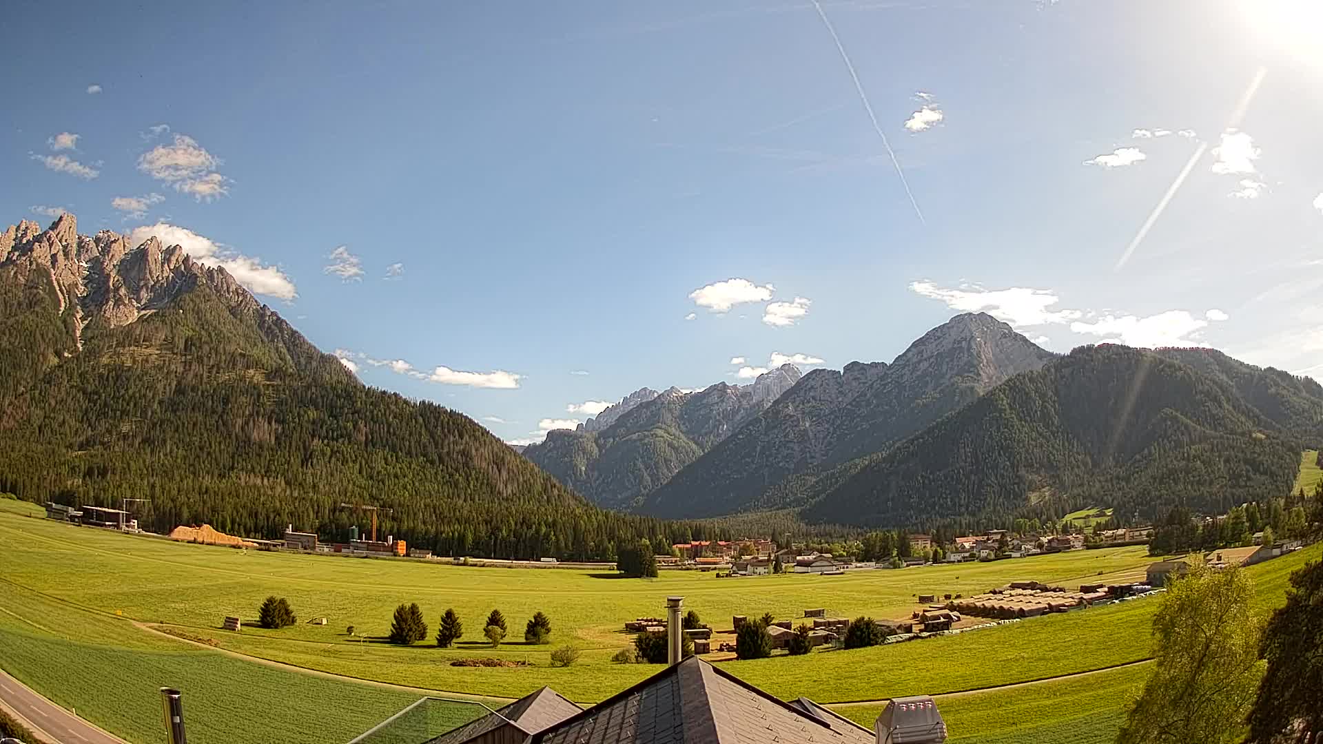 Webcam Dobbiaco Dolomiti – Vista dall’Hotel Rosengarten