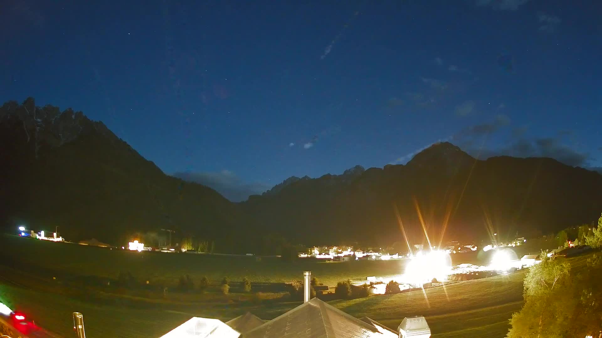 Webcam Toblach Dolomites – View from Hotel Rosengarten