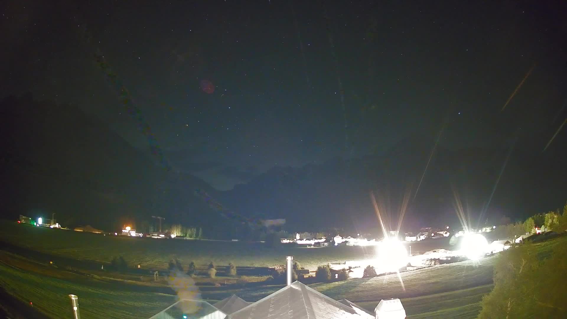 Webcam Toblach Dolomites – View from Hotel Rosengarten