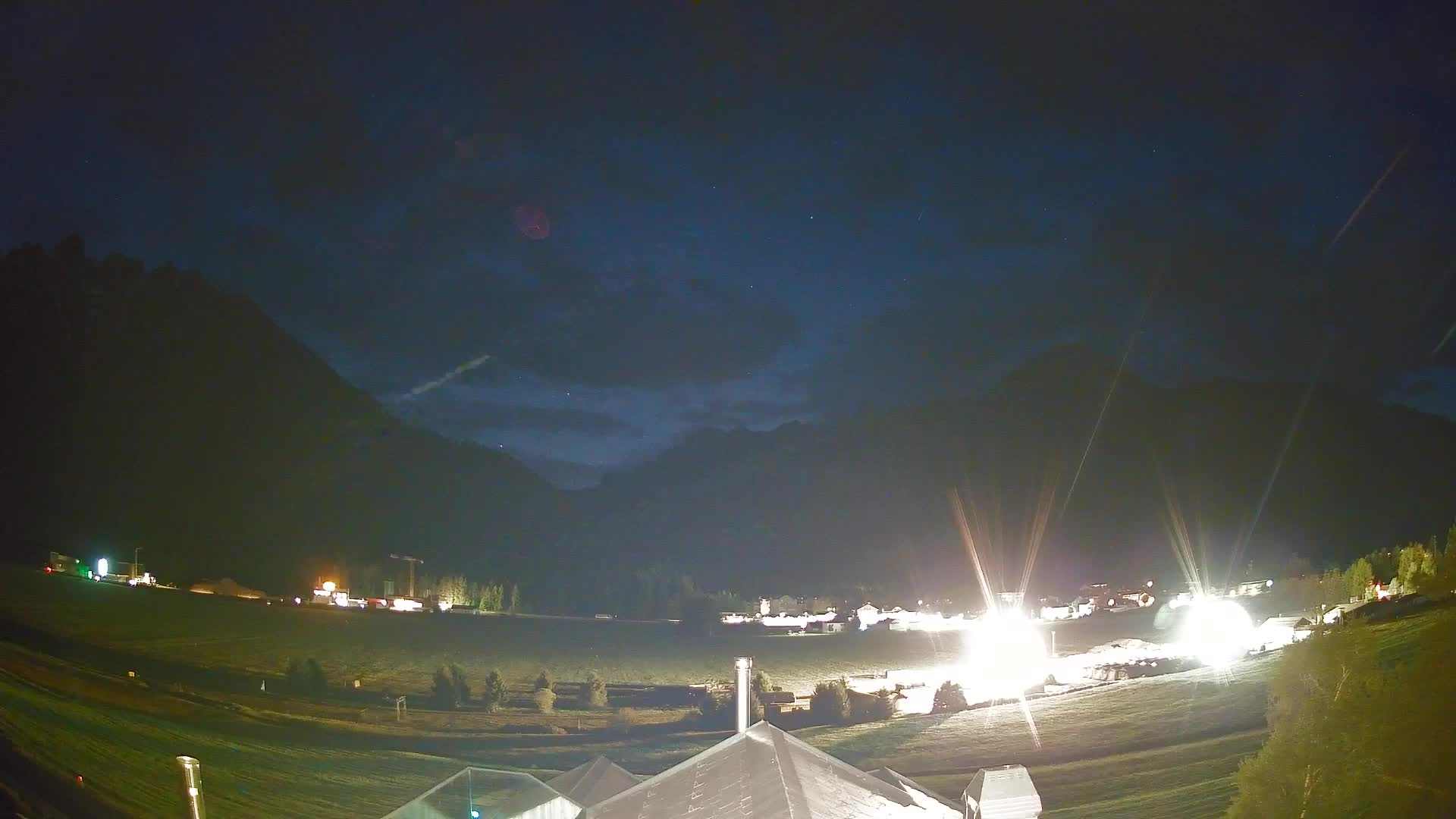 Spletna kamera Toblach Dolomiti – Pogled iz hotela Rosengarten