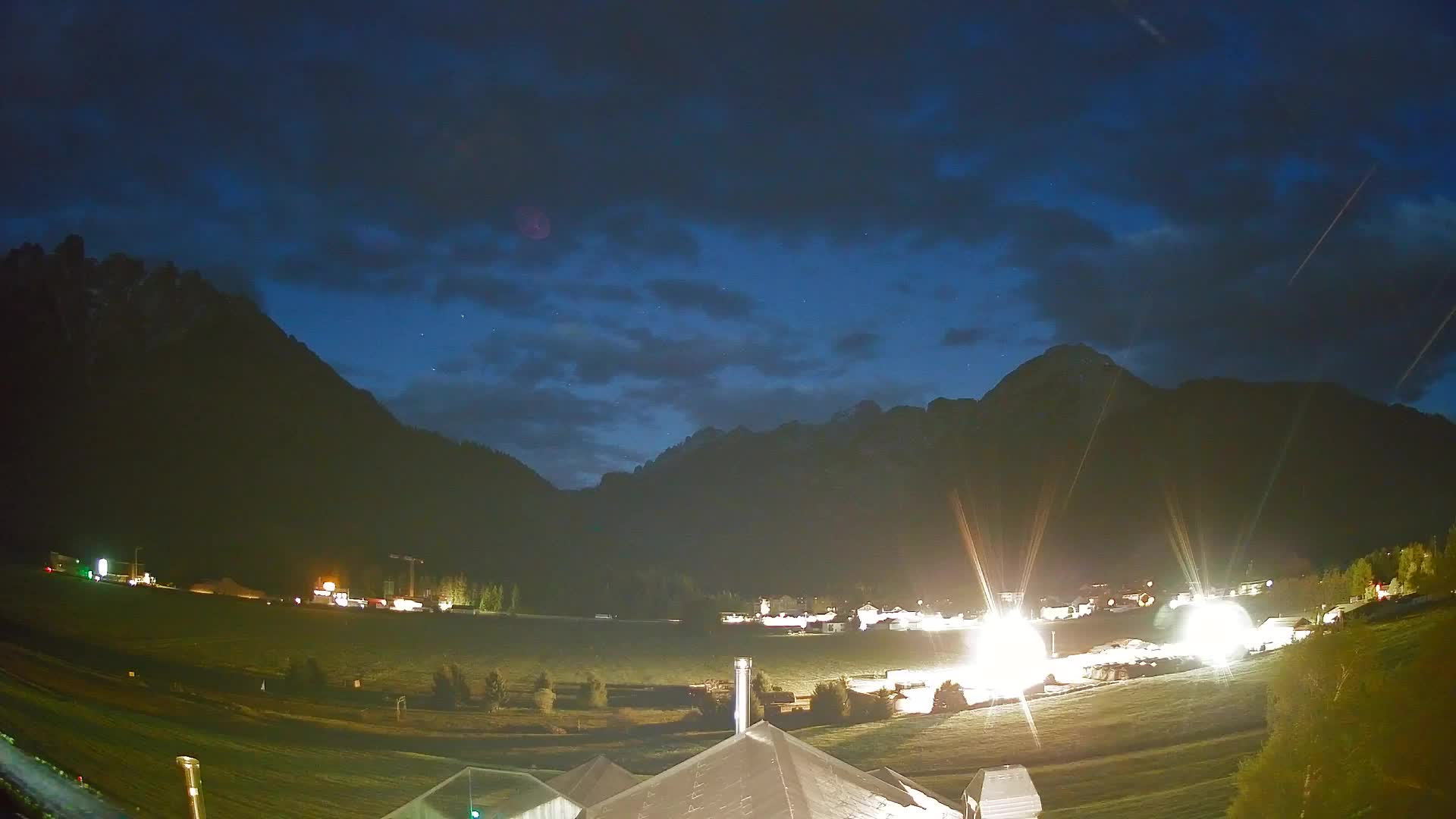 Webcam Toblach Dolomites – View from Hotel Rosengarten