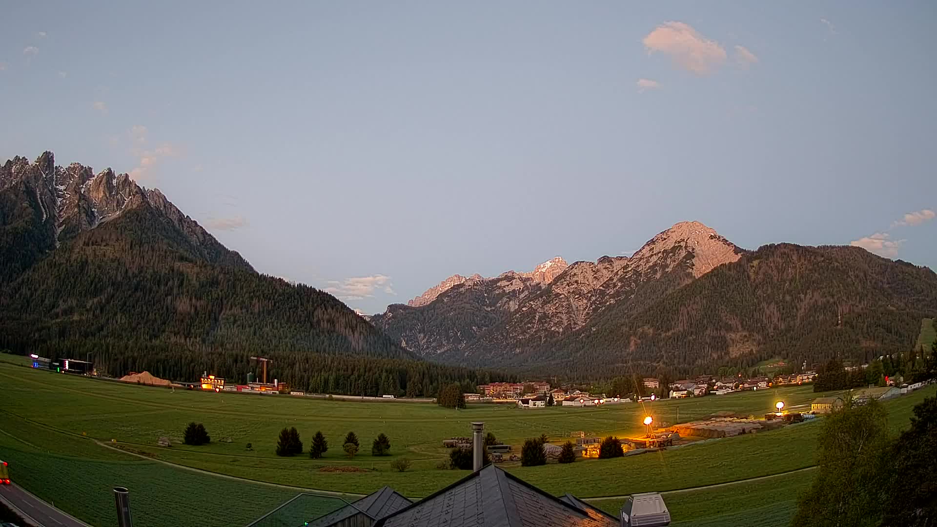 Webcam Toblach Dolomiten – Blick vom Hotel Rosengarten