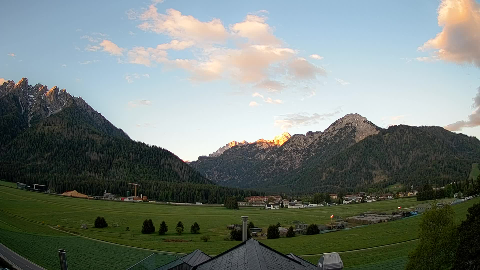 Webcam Toblach Dolomites – Vue depuis l’Hôtel Rosengarten