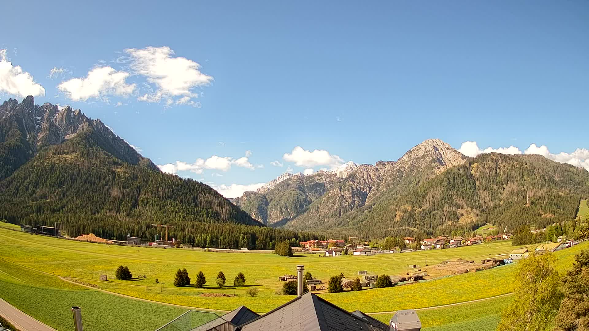 Webcam Toblach Dolomiten – Blick vom Hotel Rosengarten