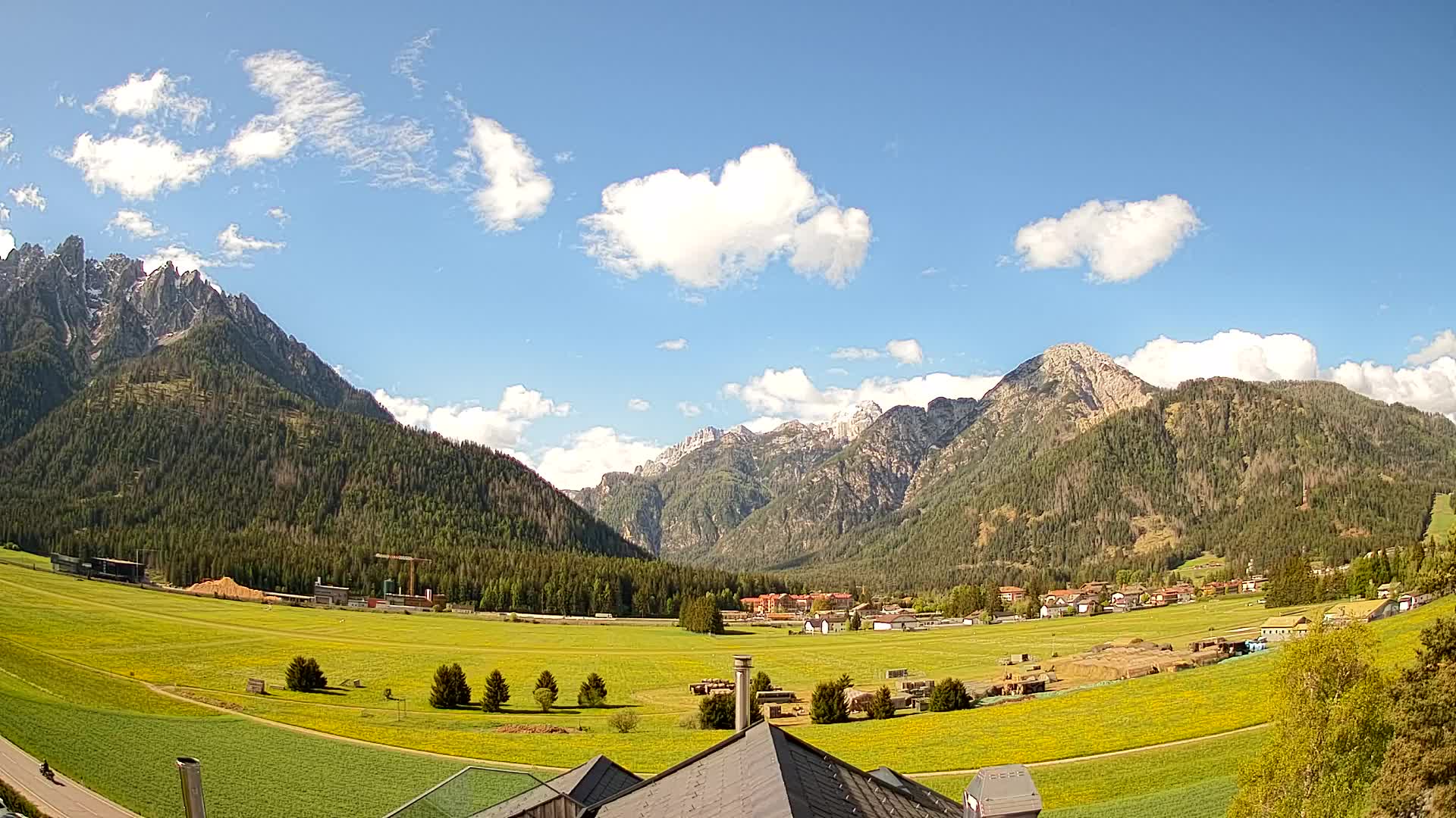 Webcam Toblach Dolomites – Vue depuis l’Hôtel Rosengarten
