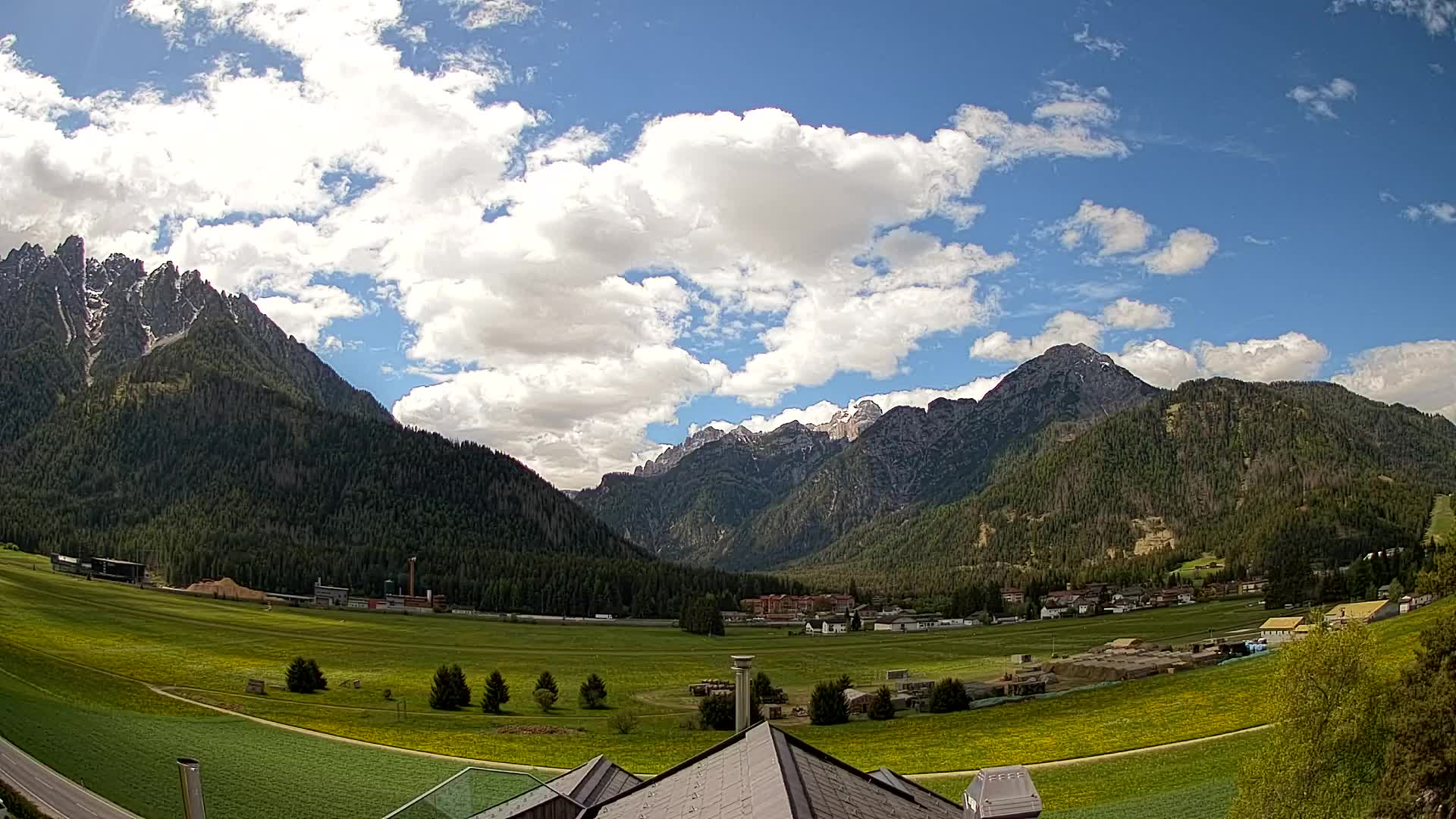 Webcam Toblach Dolomiten – Blick vom Hotel Rosengarten