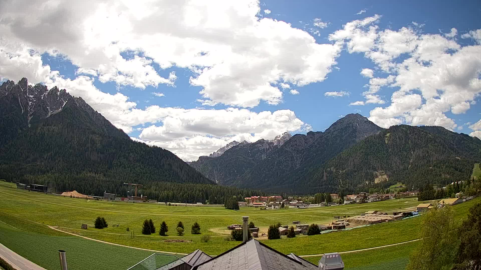 Webcam Toblach Dolomitas – Vista desde el Hotel Rosengarten