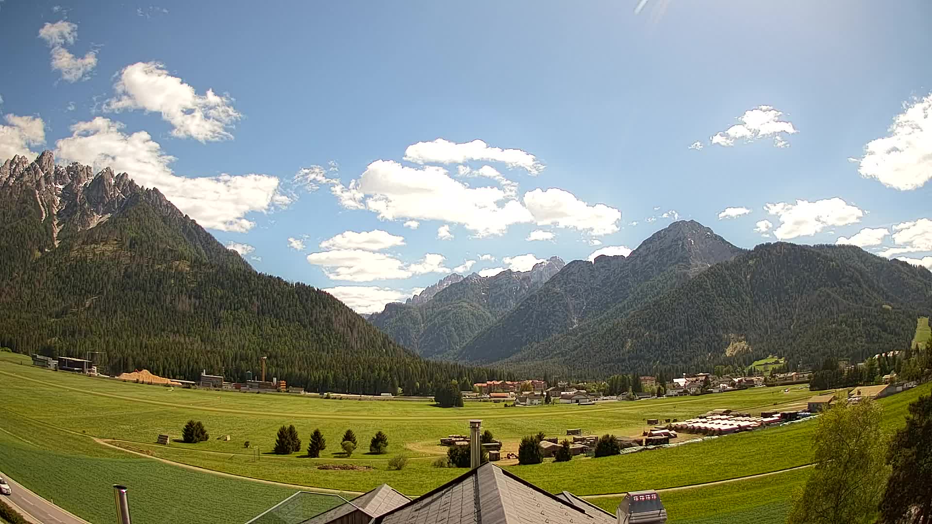 Webcam Toblach Dolomites – Vue depuis l’Hôtel Rosengarten