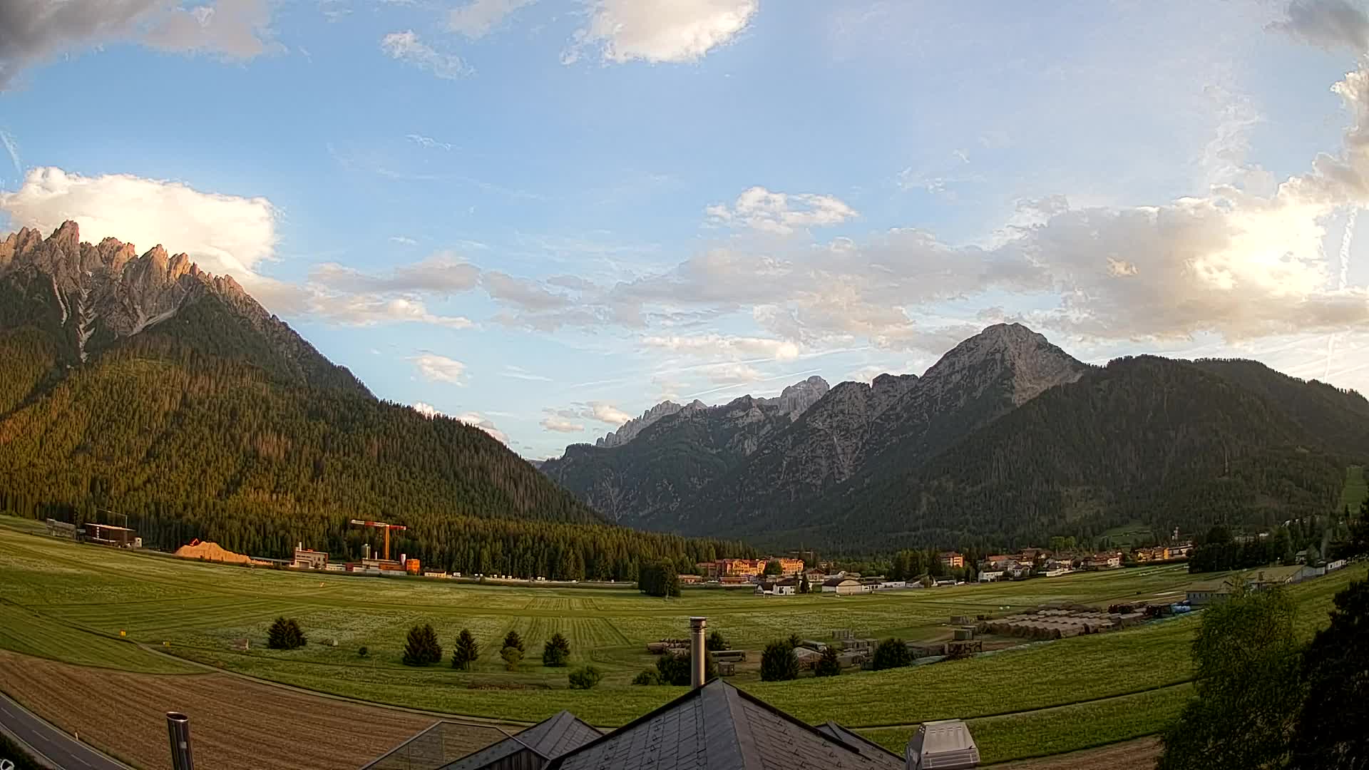 Webcam Toblach Dolomiten – Blick vom Hotel Rosengarten