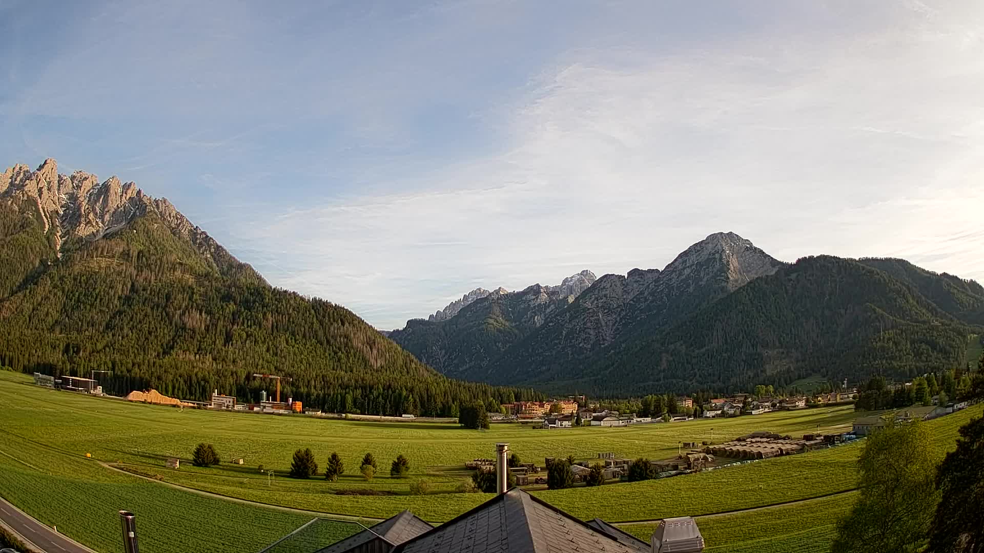 Webcam Toblach Dolomiten – Blick vom Hotel Rosengarten