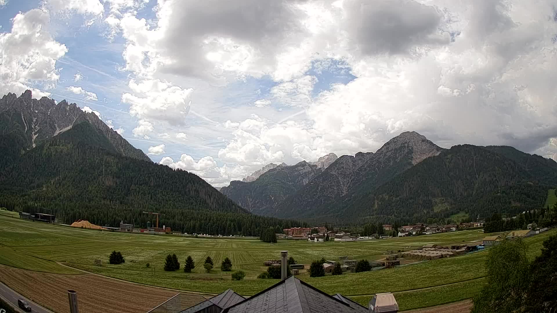 Webcam Toblach Dolomitas – Vista desde el Hotel Rosengarten