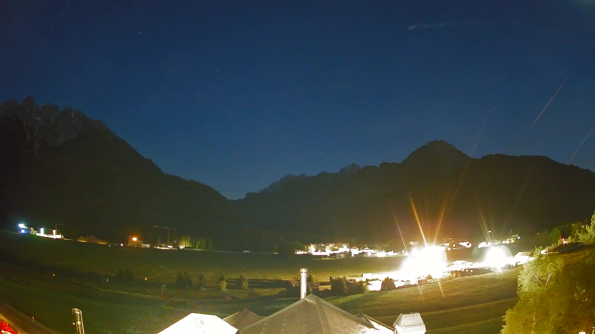 Webcam Toblach Dolomites – View from Hotel Rosengarten