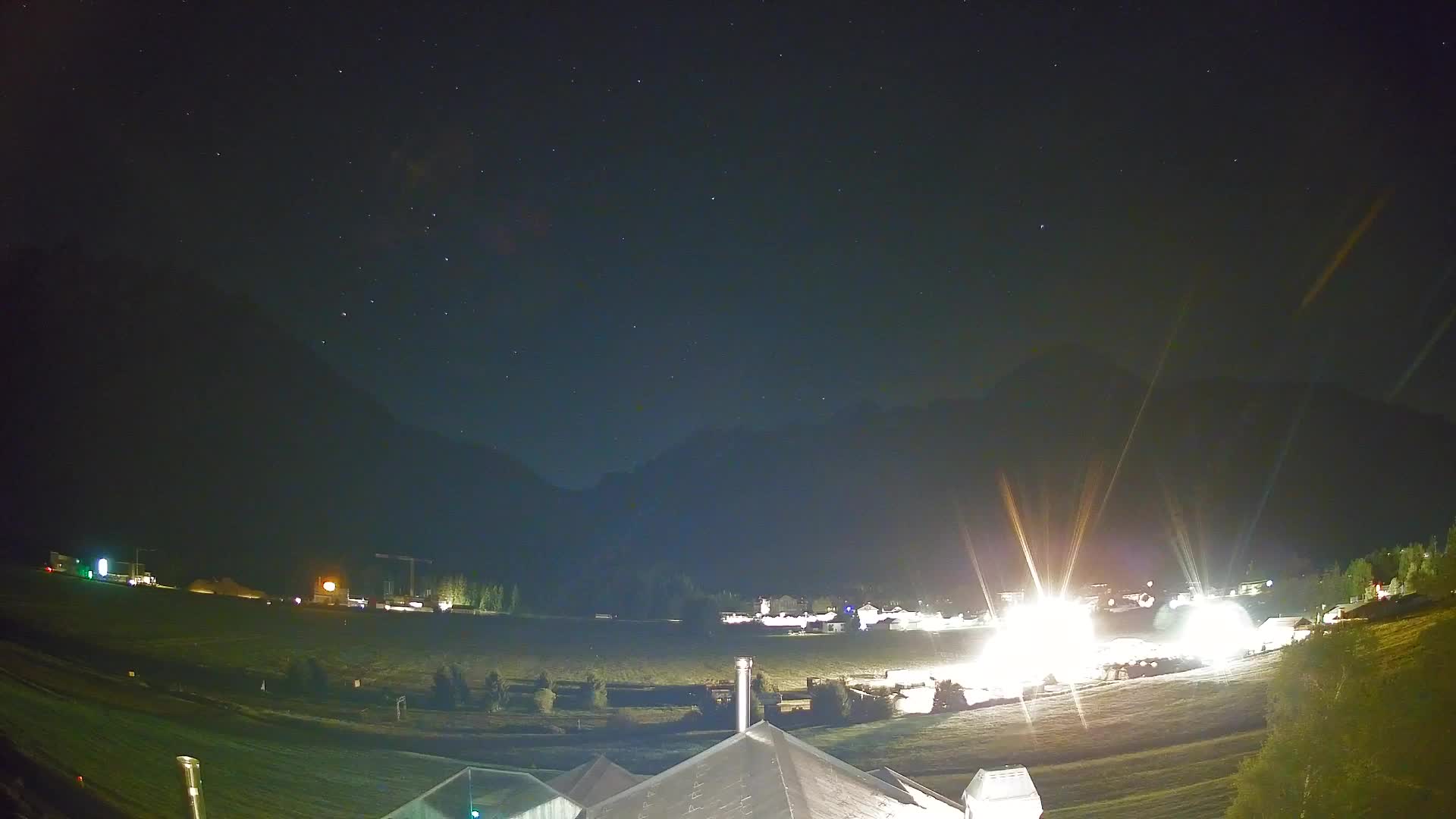 Webcam Toblach Dolomites – View from Hotel Rosengarten