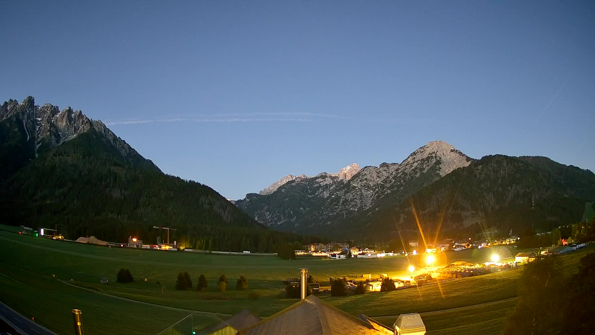 Webcam Toblach Dolomiten – Blick vom Hotel Rosengarten