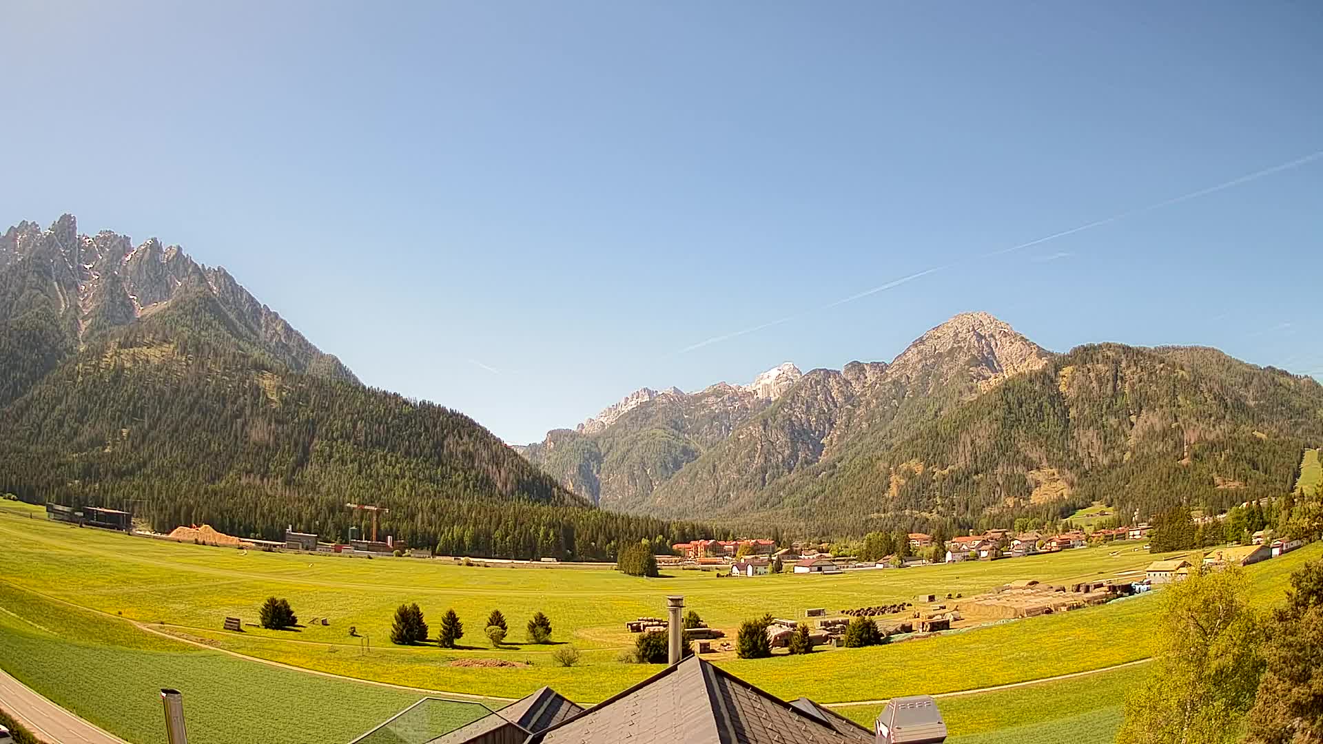 Webcam Toblach Dolomitas – Vista desde el Hotel Rosengarten