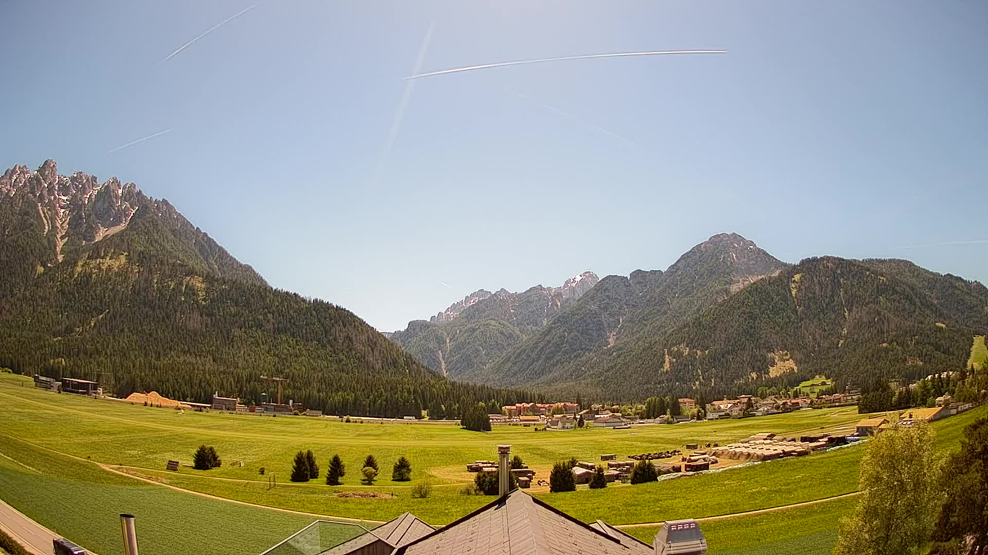Webcam Toblach Dolomitas – Vista desde el Hotel Rosengarten