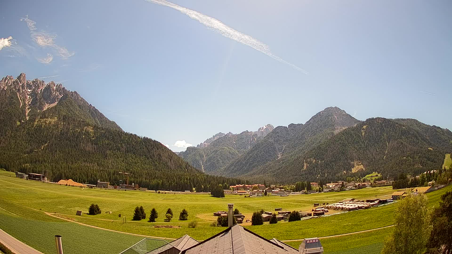 Webcam Toblach Dolomiten – Blick vom Hotel Rosengarten