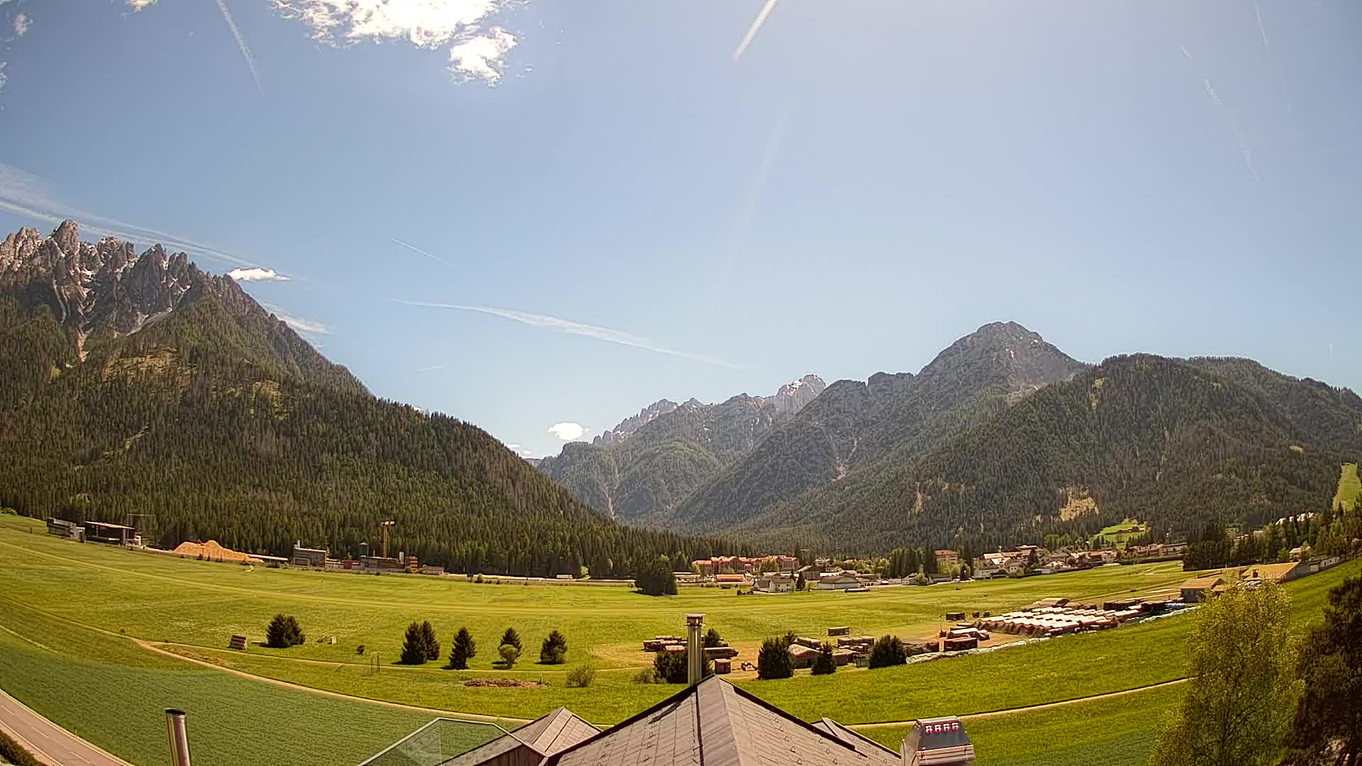 Webcam Toblach Dolomiten – Blick vom Hotel Rosengarten