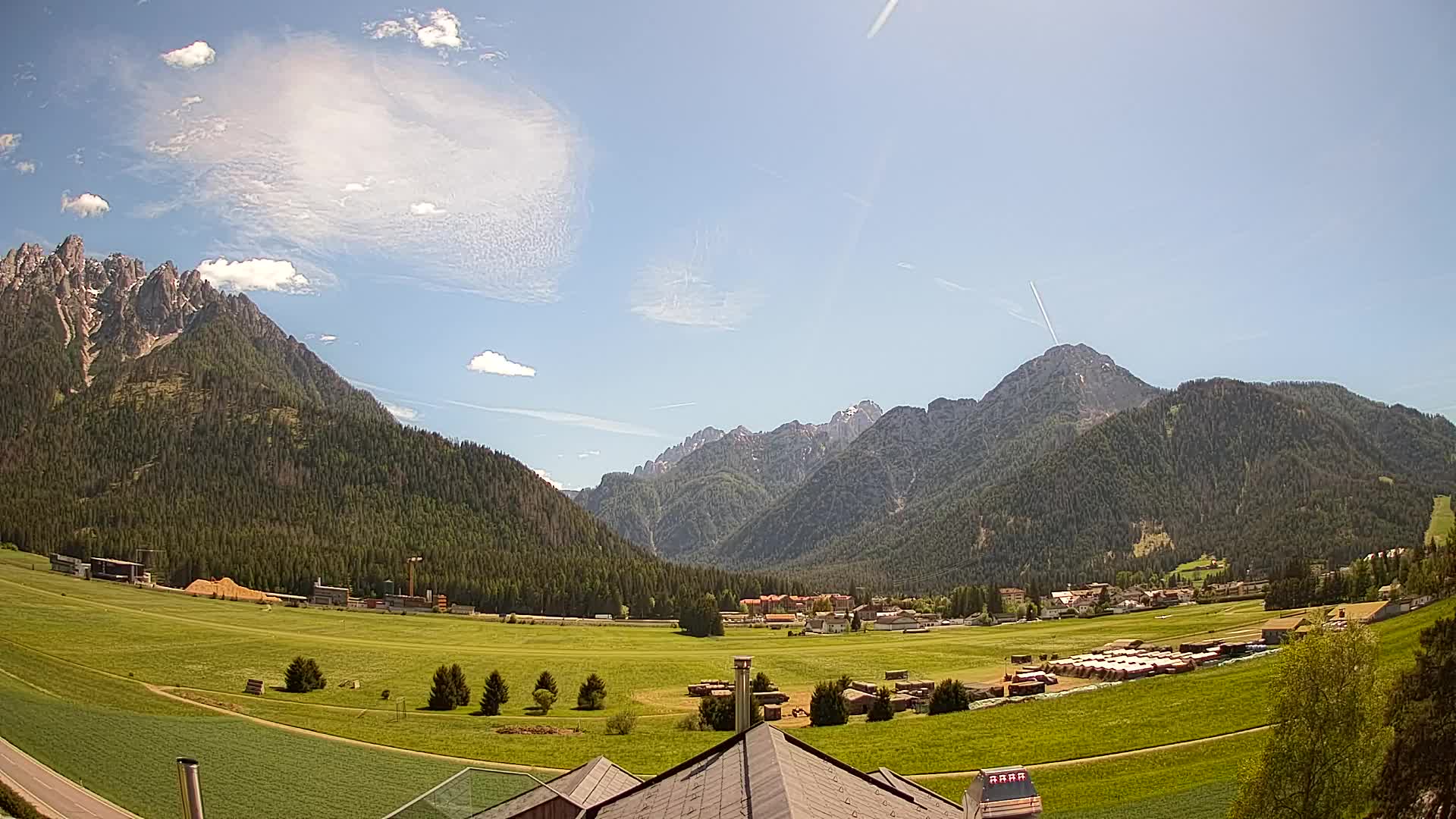 Webcam Toblach Dolomiten – Blick vom Hotel Rosengarten