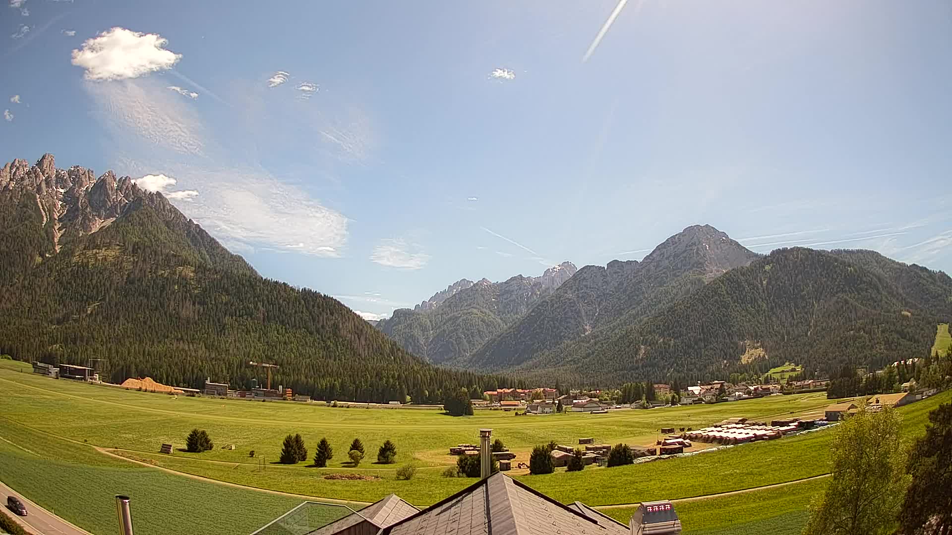Webcam Toblach Dolomiten – Blick vom Hotel Rosengarten
