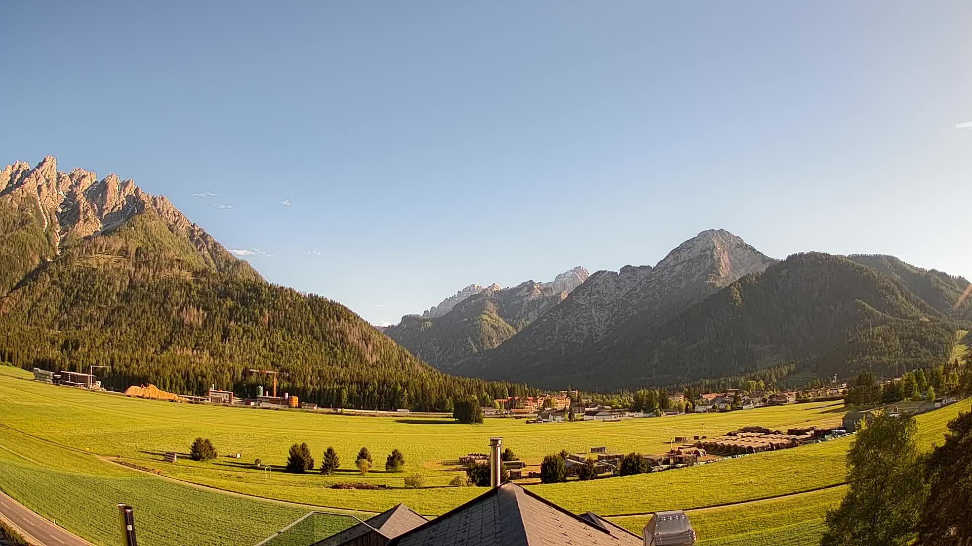 Webcam Toblach Dolomites – Vue depuis l’Hôtel Rosengarten
