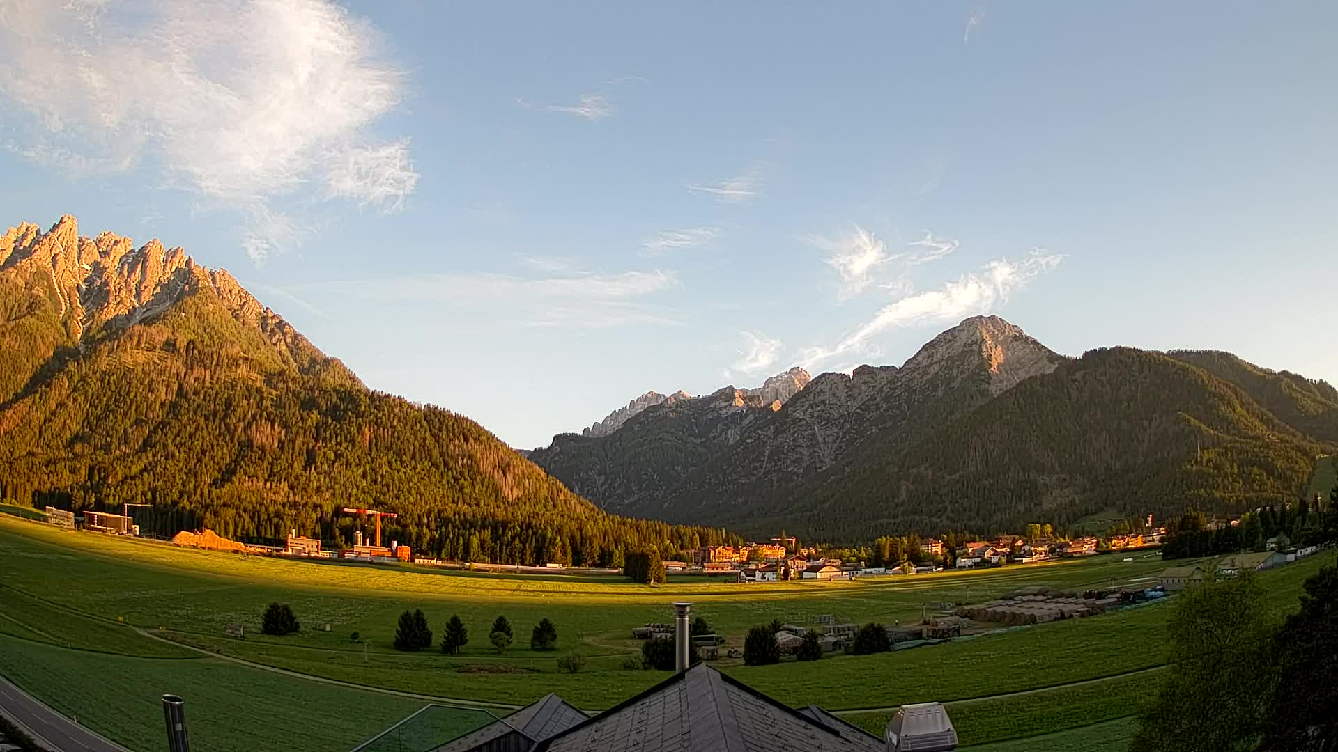 Webcam Toblach Dolomites – Vue depuis l’Hôtel Rosengarten